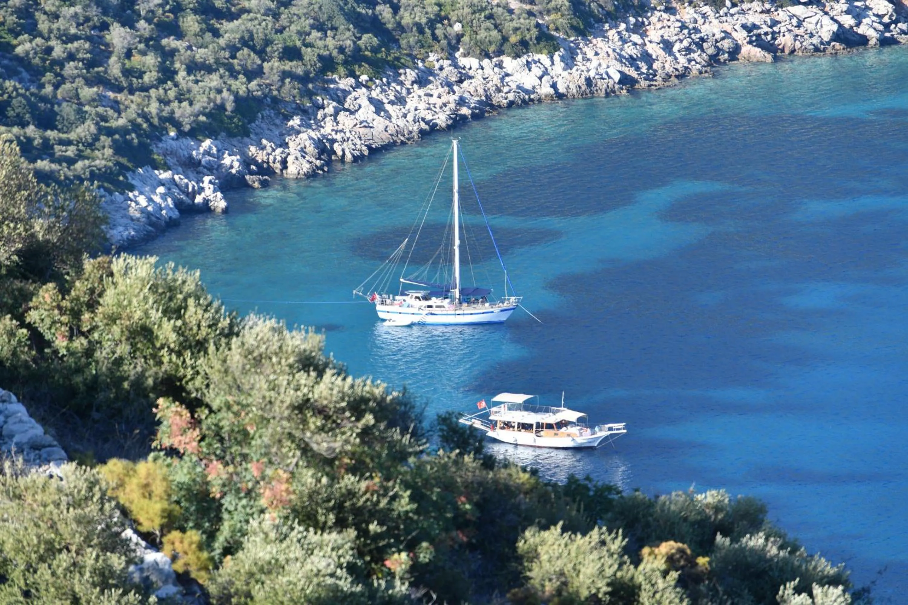 Natural landscape in Happy Hotel Kalkan