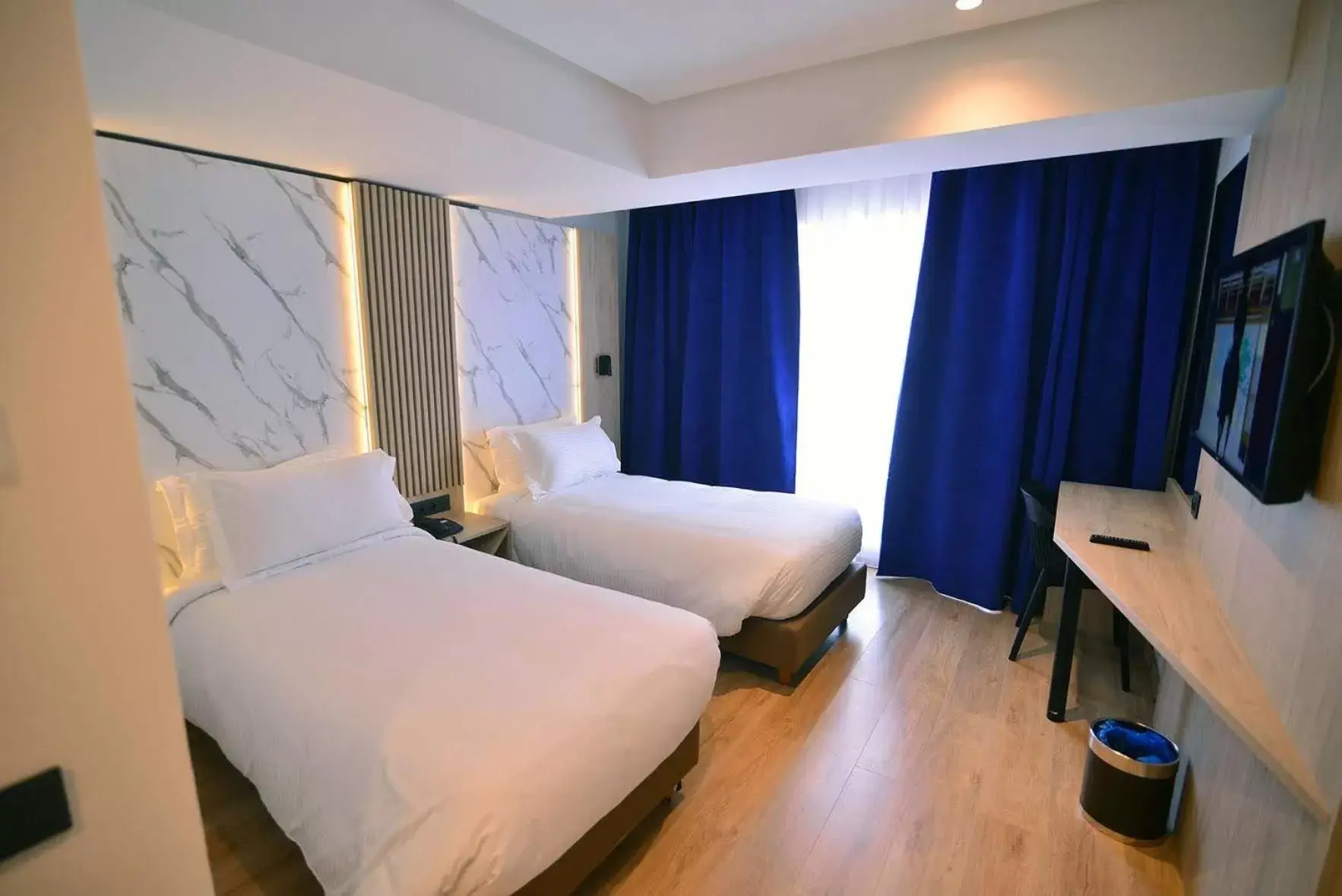 Bed in Rihab Hotel