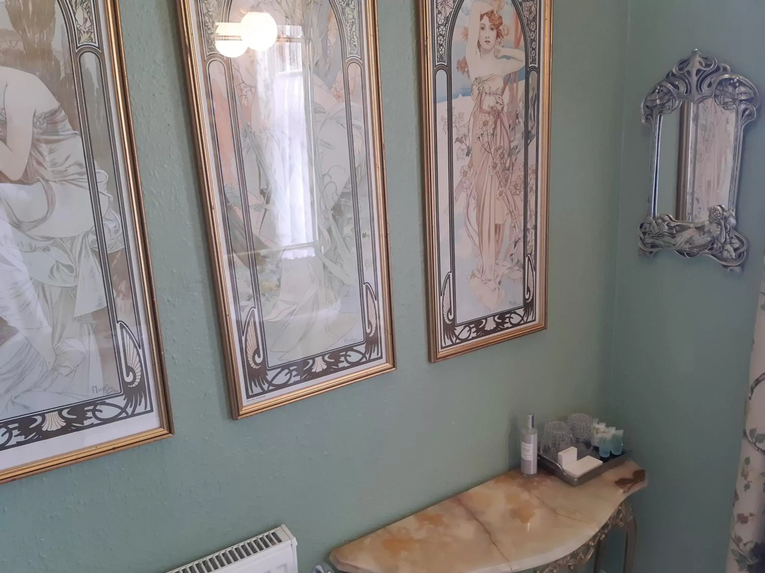 Bathroom in Holywell House