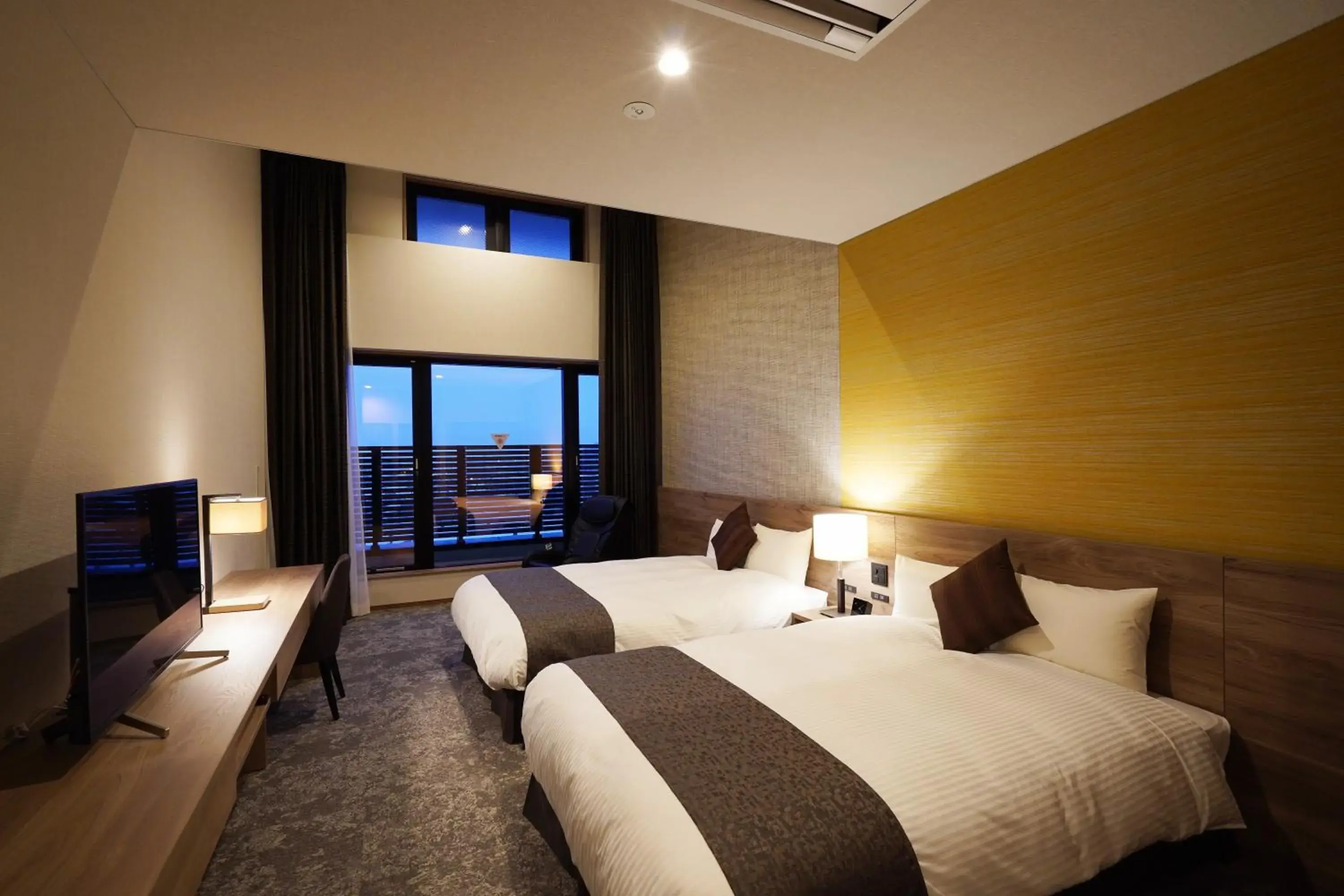 Bed in Winery Hotel and Condominium HITOHANA