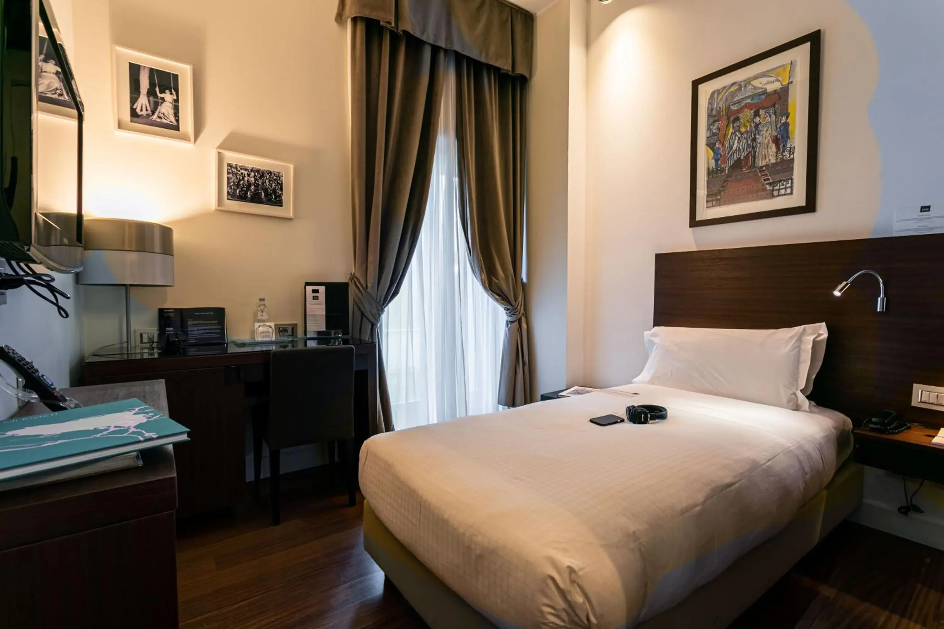 Classic Single Room in Hotel Milano Scala