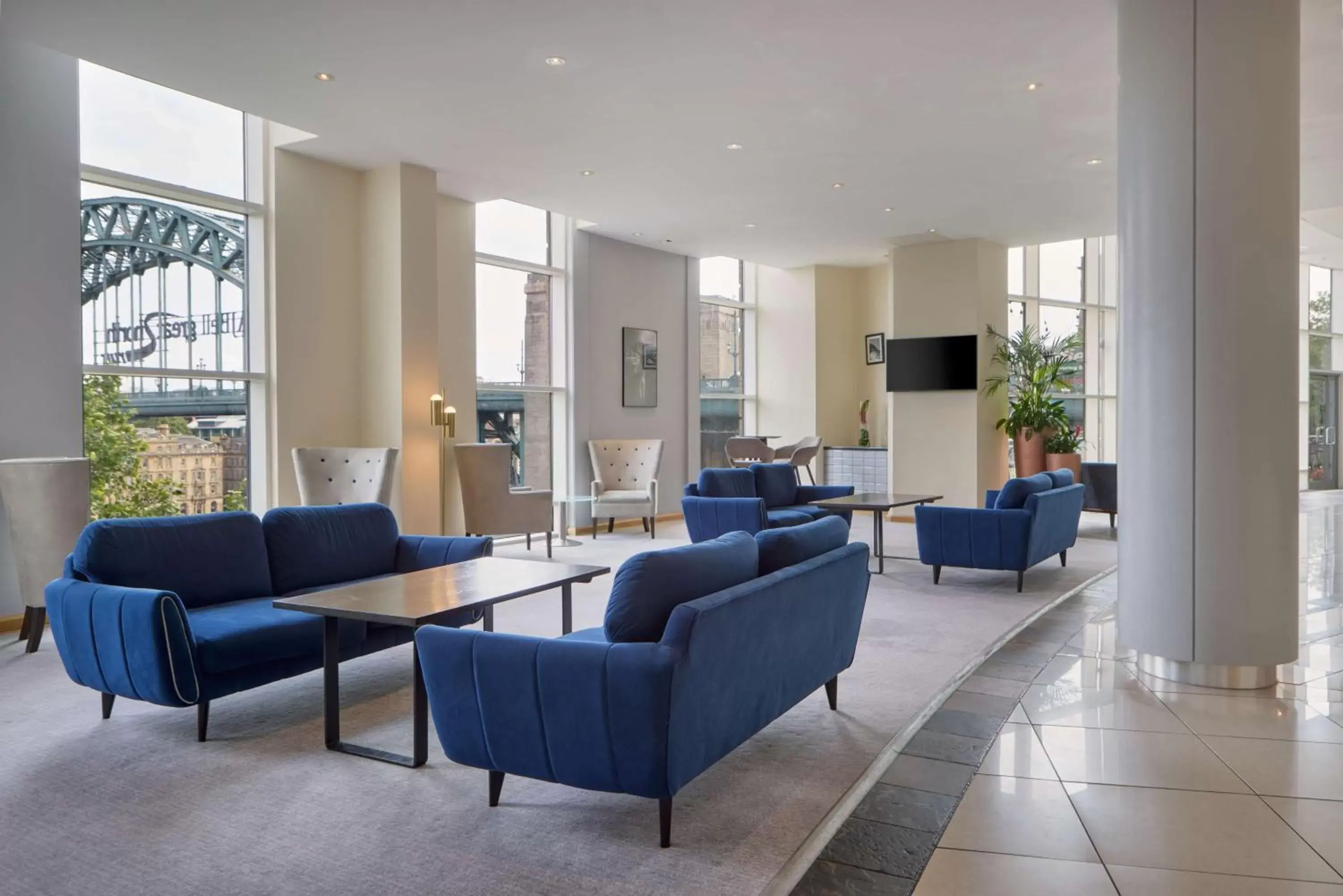 Lobby or reception, Seating Area in Hilton Newcastle Gateshead