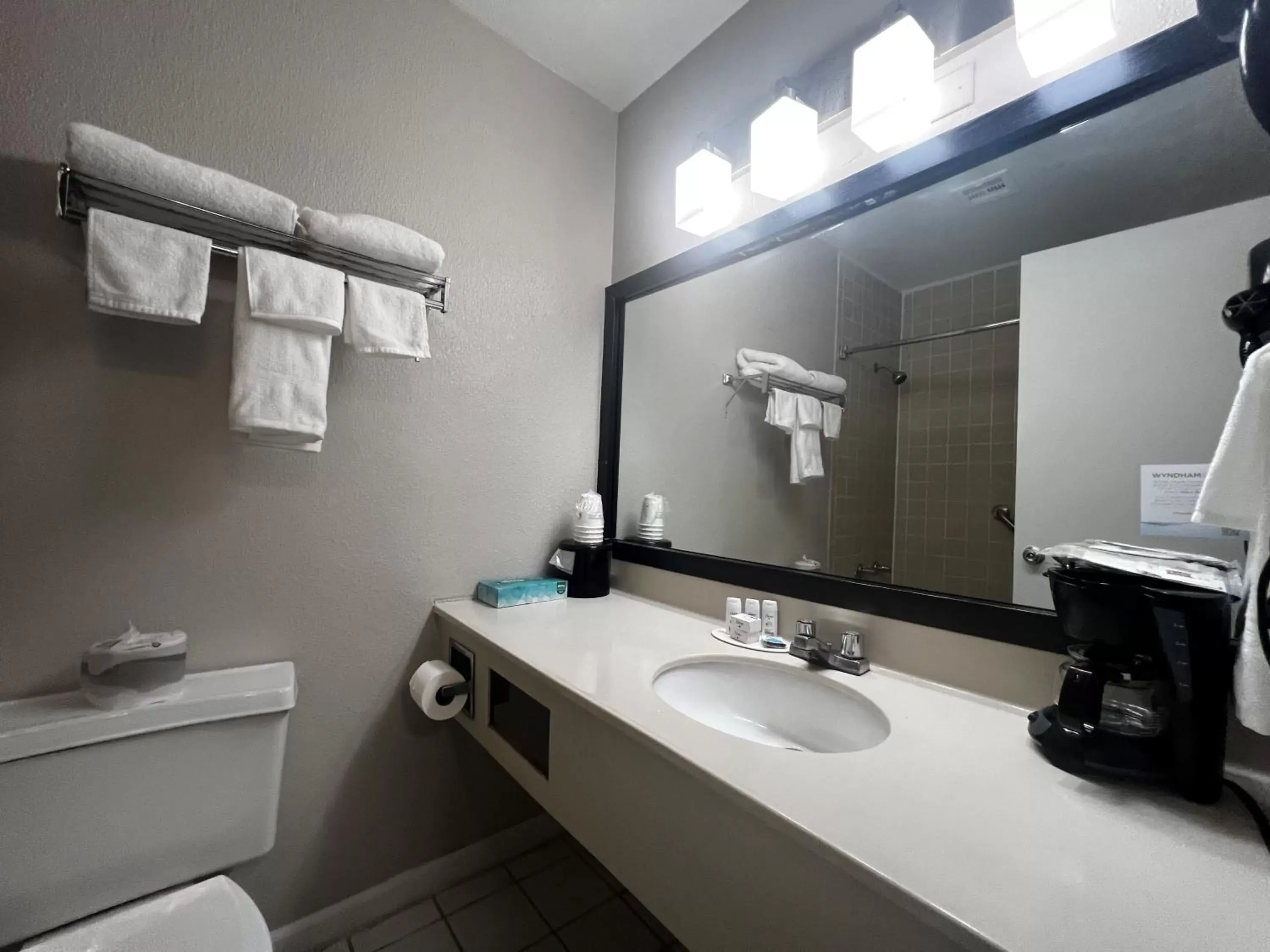 Bathroom in Baymont by Wyndham Port Arthur - Groves Area