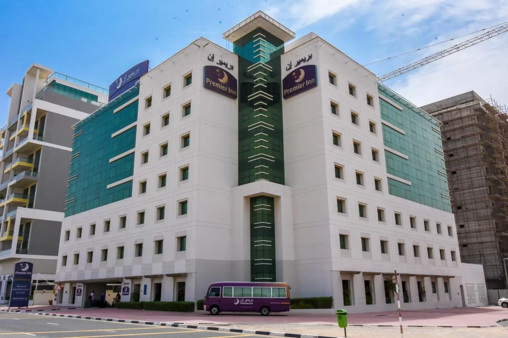 Property building in Premier Inn Dubai Silicon Oasis