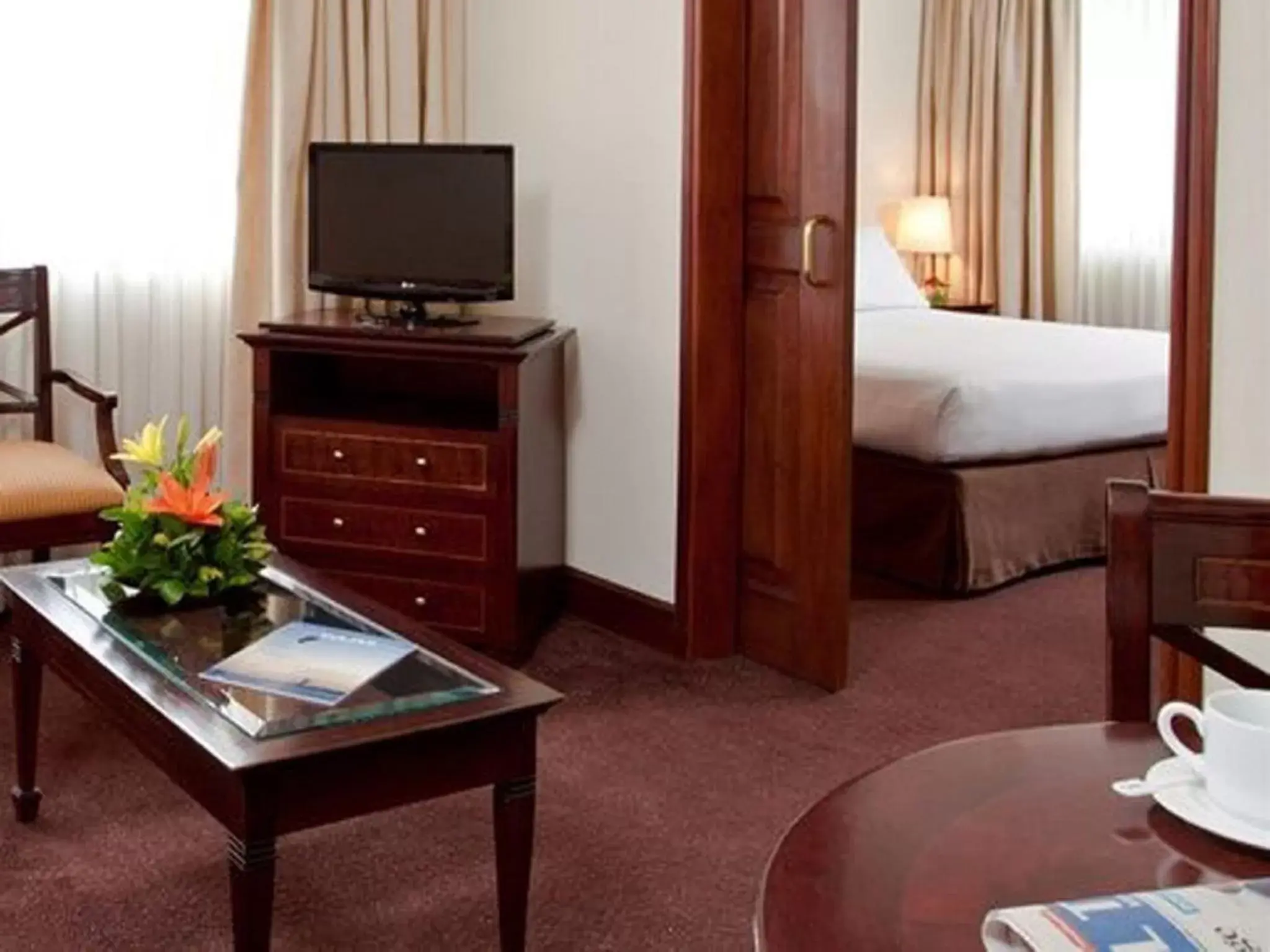 Living room, Bed in Santafe Boutique Hotel Living room, Bed in Santafe Boutique Hotel