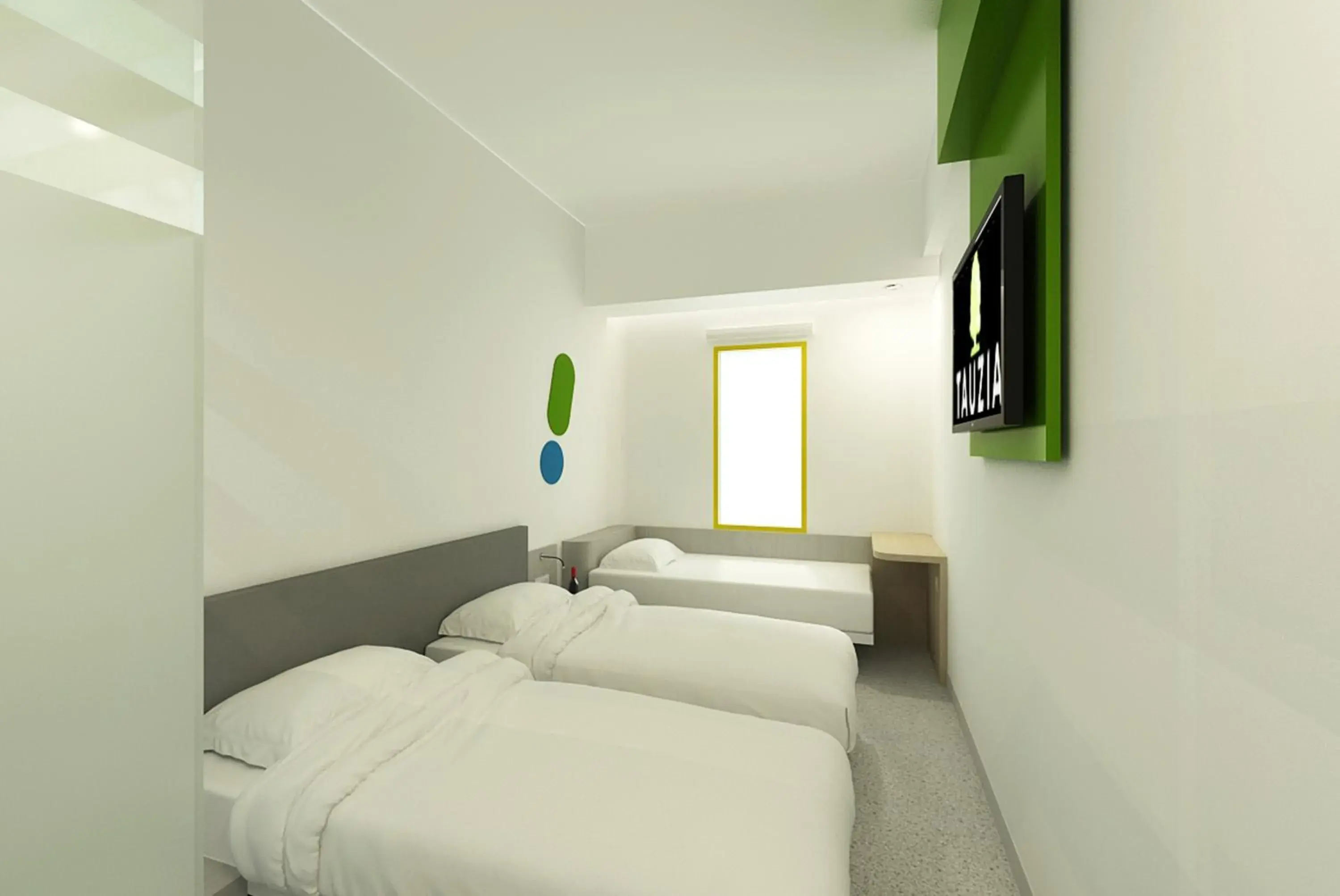 Bedroom, Bed in POP! Hotel Festival Citylink - Bandung