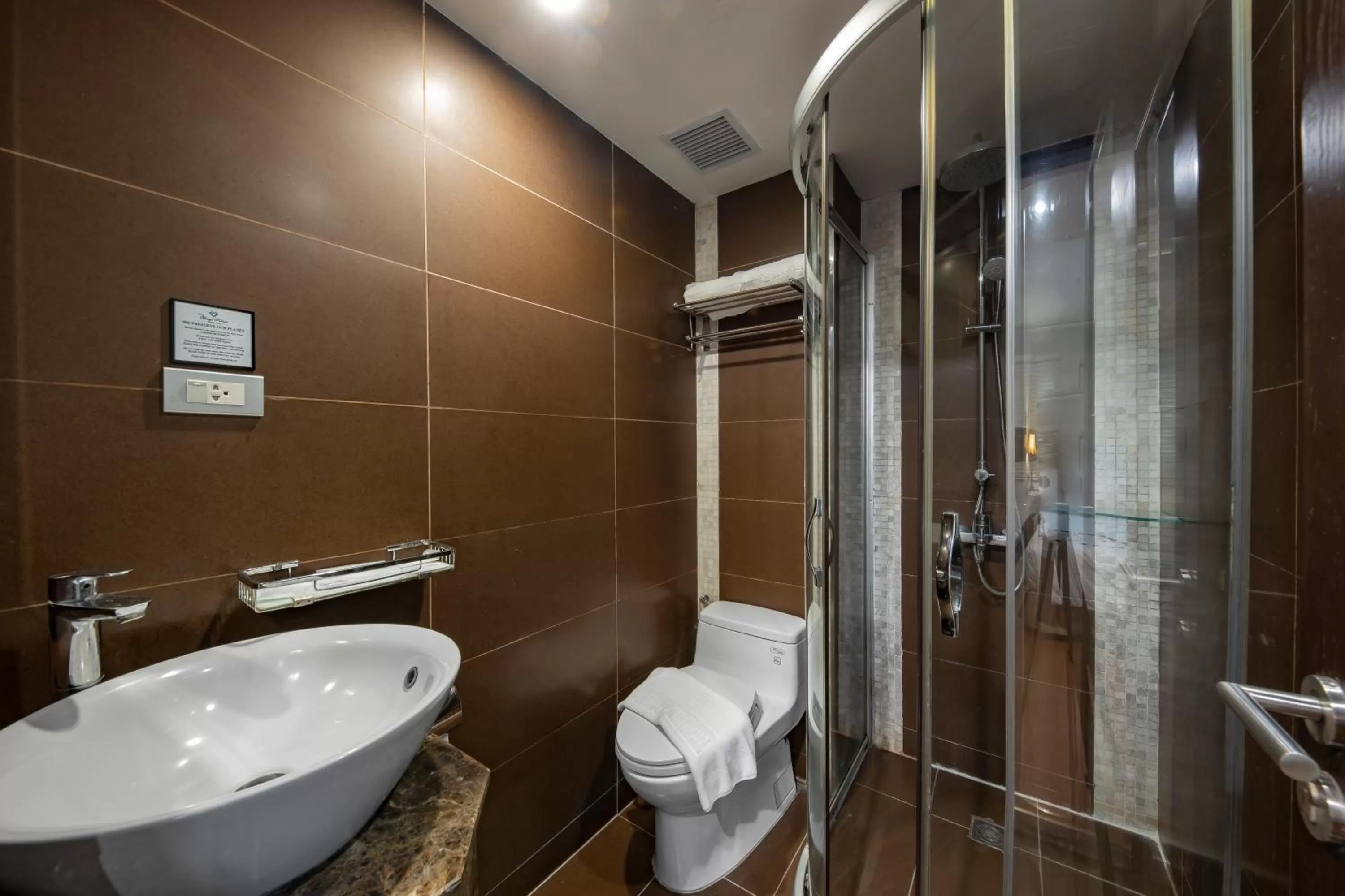 Toilet in Beryl Charm Hotel and Spa