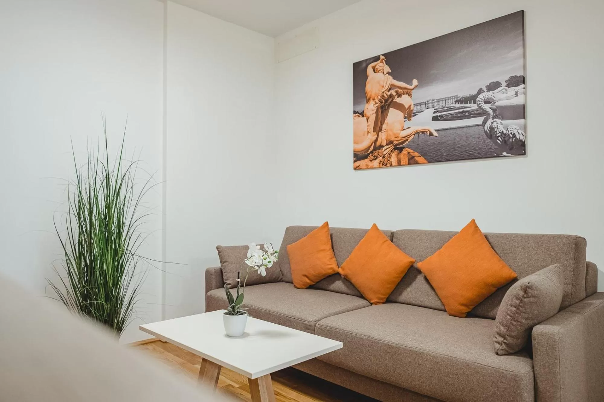 Living room in Oliver Apartments | contactless check-in