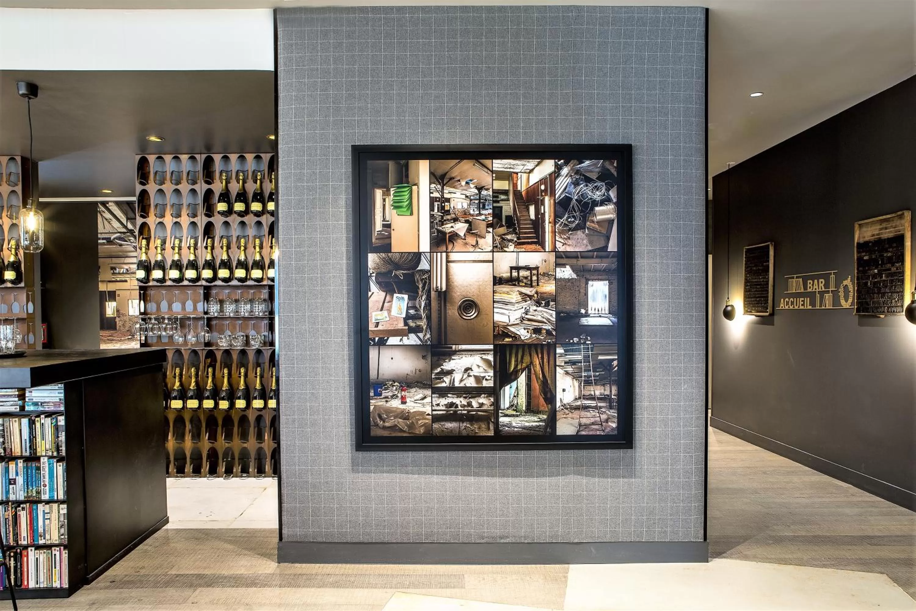 Lobby or reception in L'Imprimerie Hôtel