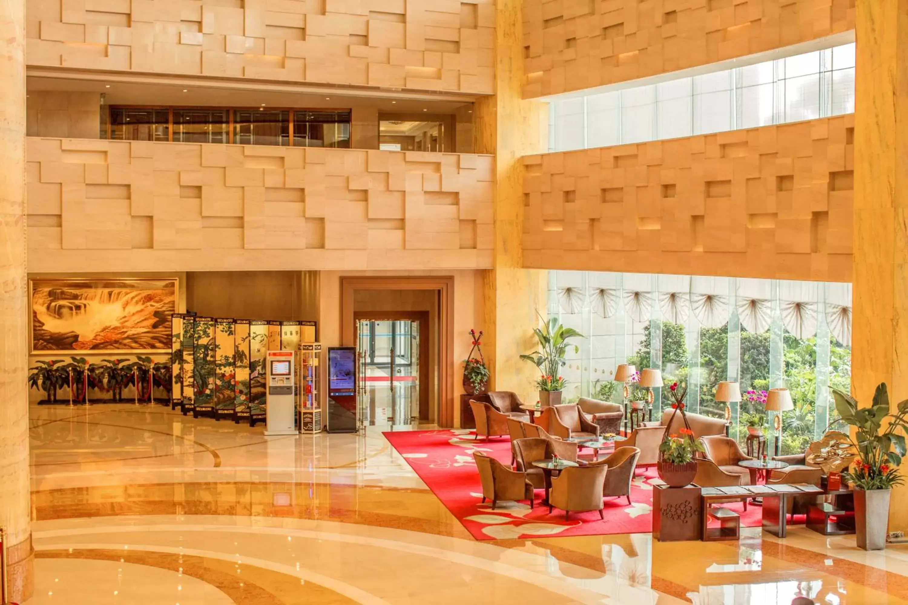 Lobby or reception in Soluxe Hotel Guangzhou