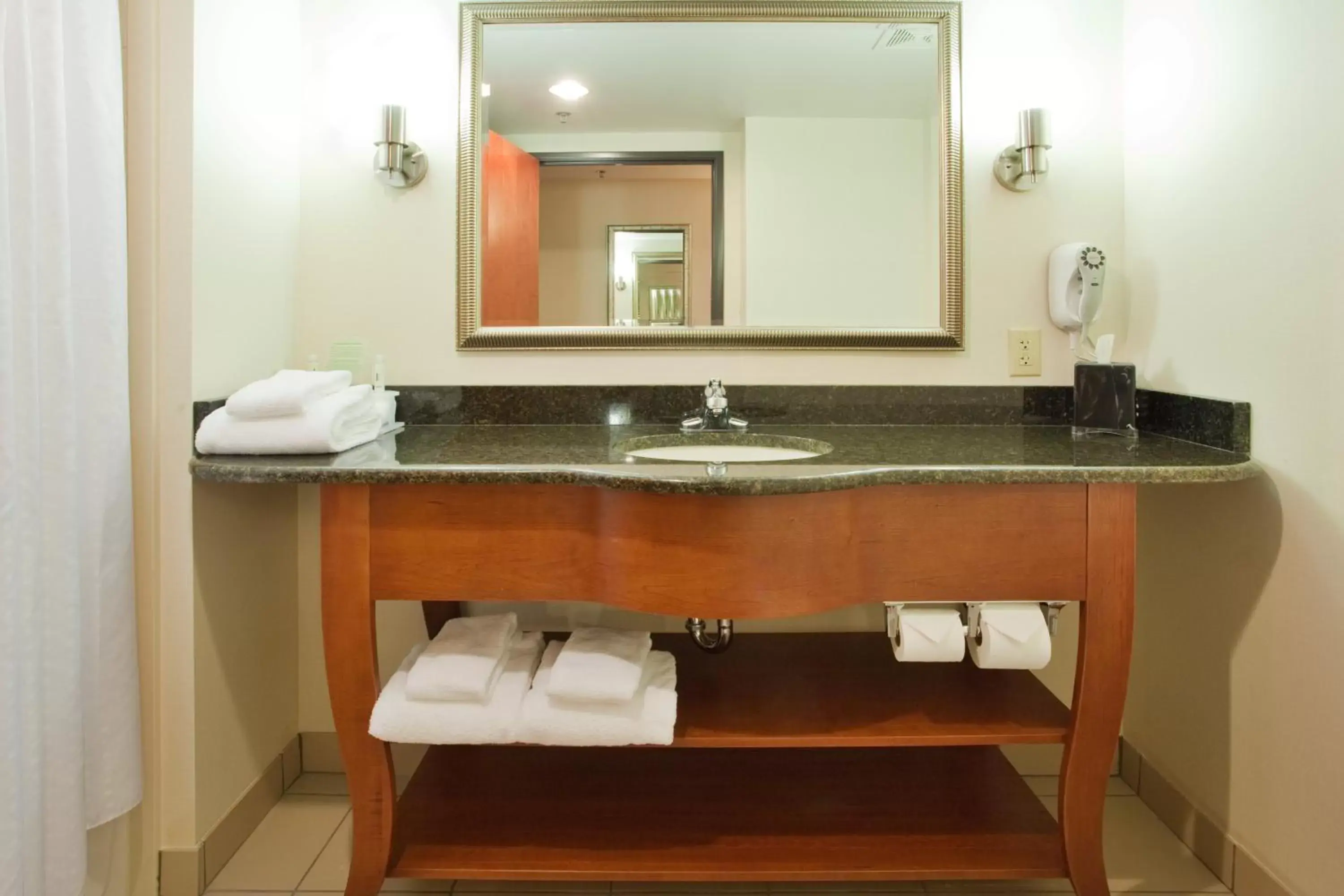 Bathroom in Holiday Inn Express Hotel & Suites Fredericksburg, an IHG Hotel