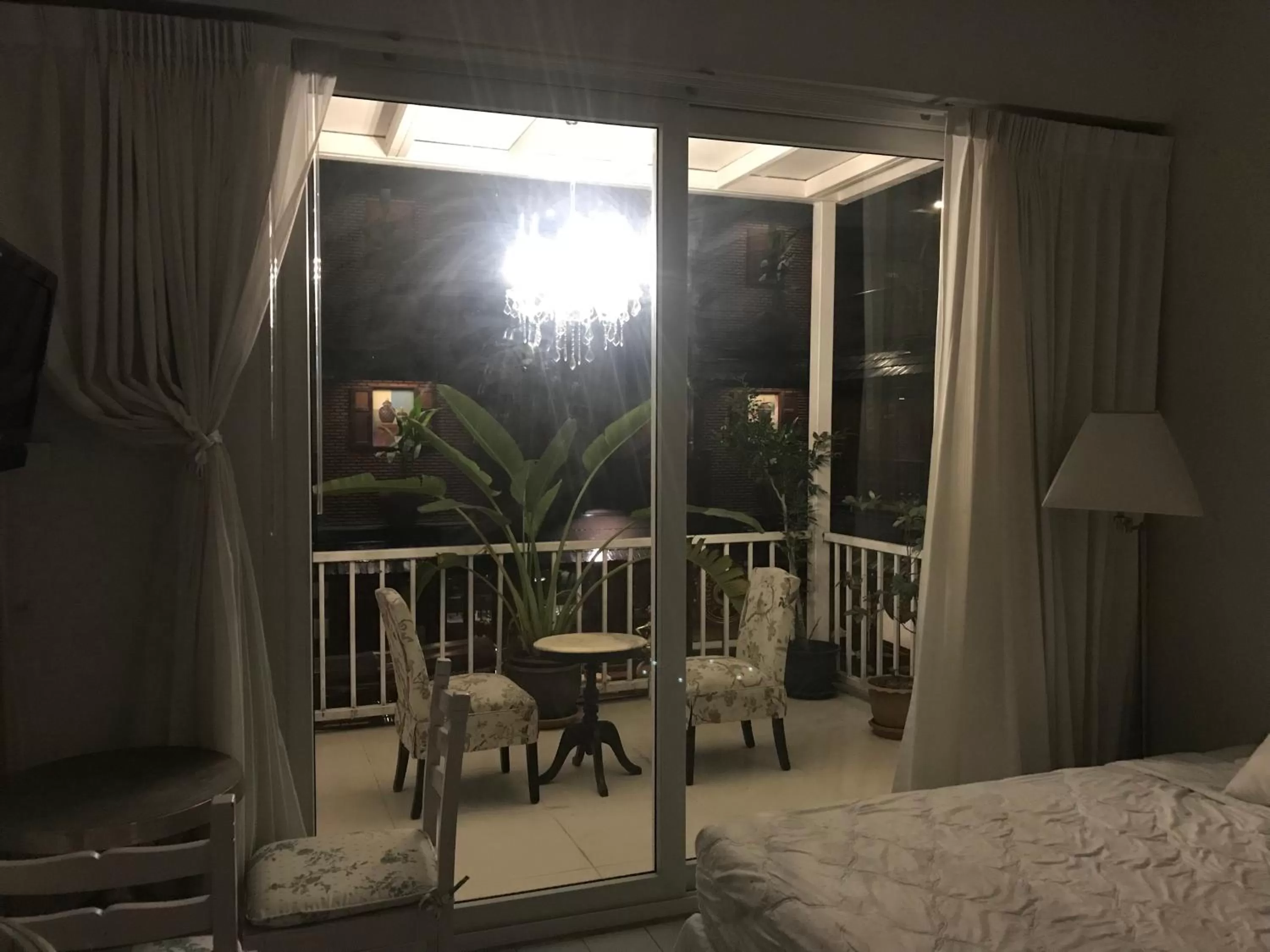 Bed in Oriental Smile Hotel