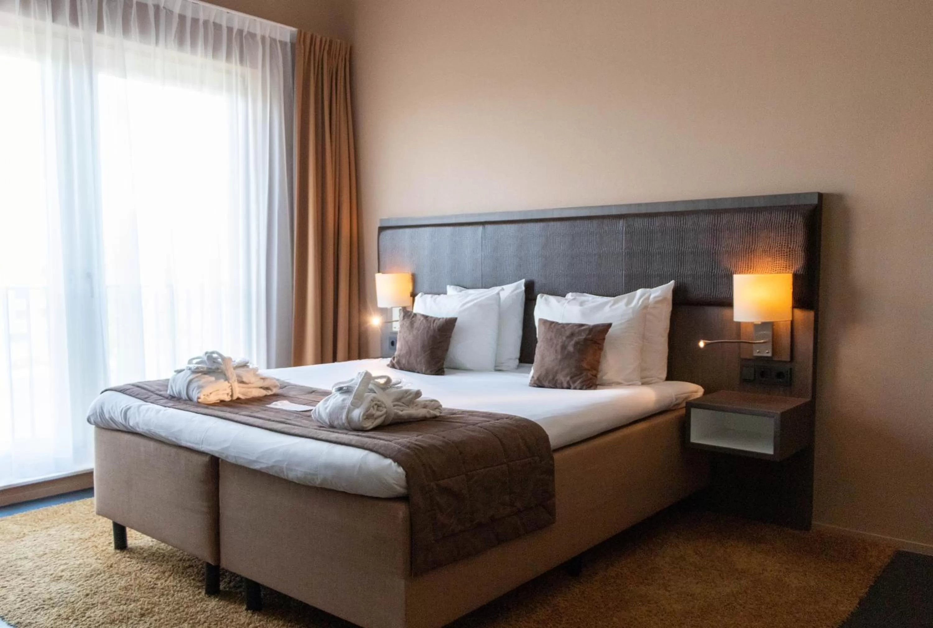 Bed in City Hotel Gouda, WorldHotels Crafted Collection