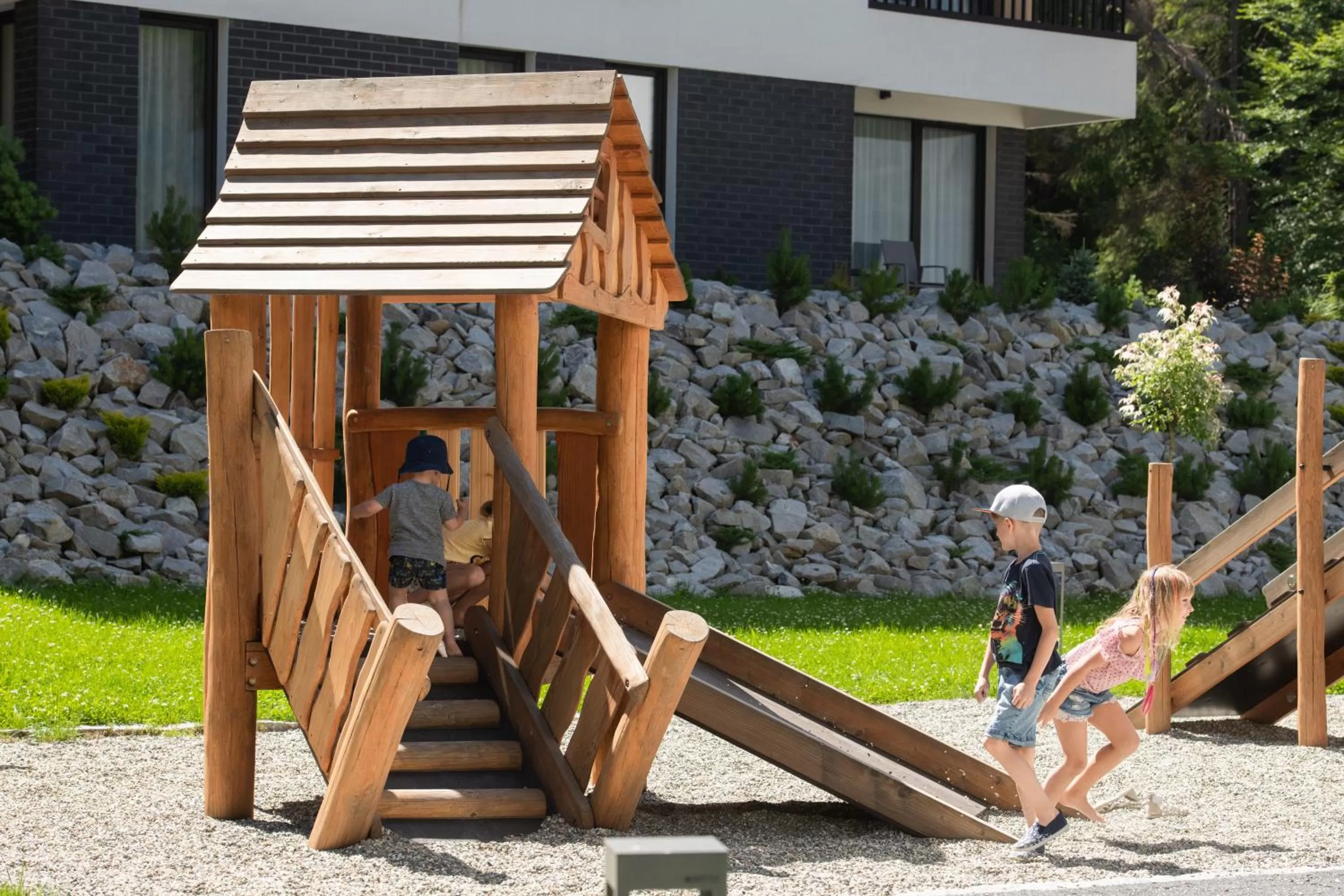 Children play ground in VISLOW Resort