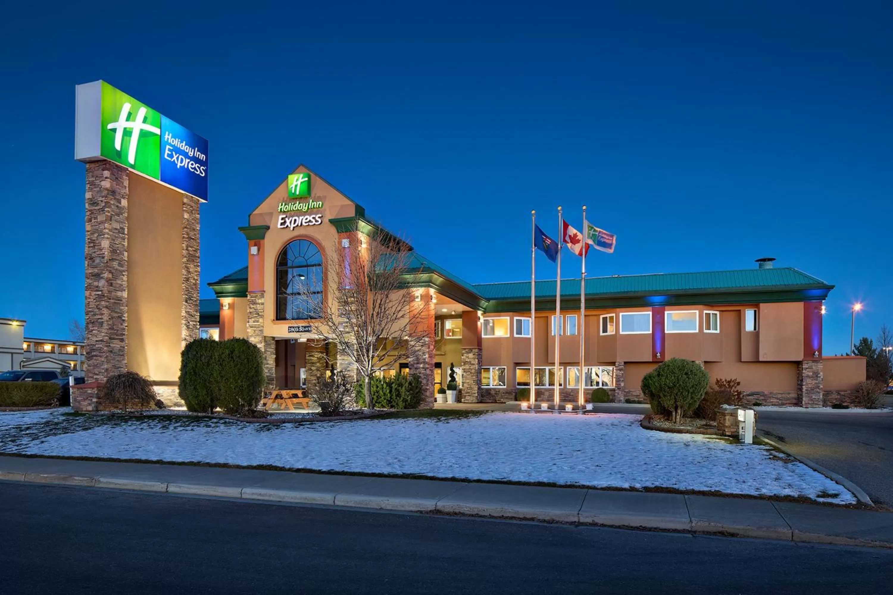 Property building in Holiday Inn Express Red Deer by IHG