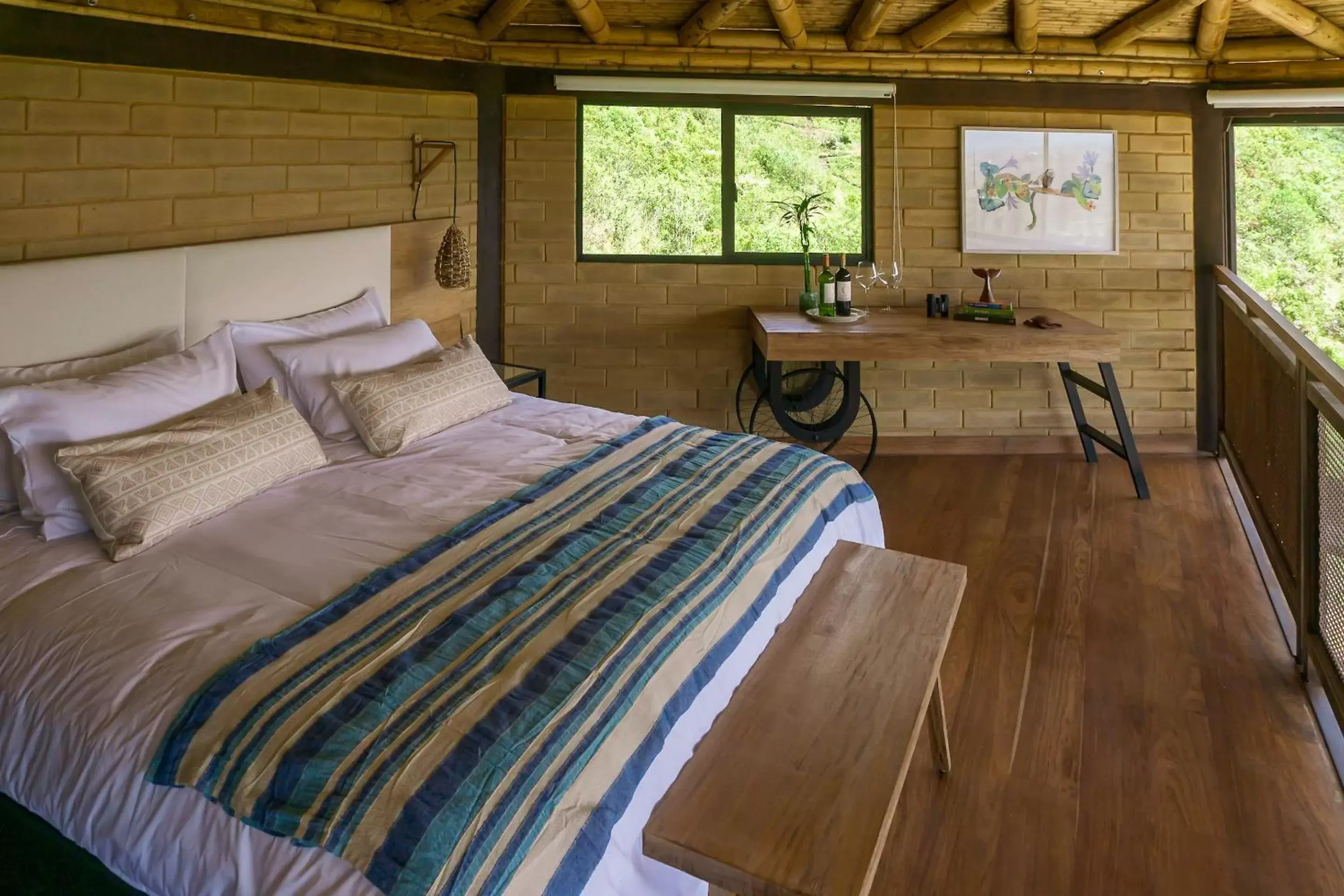 Bedroom, Bed in Cannua Lodge