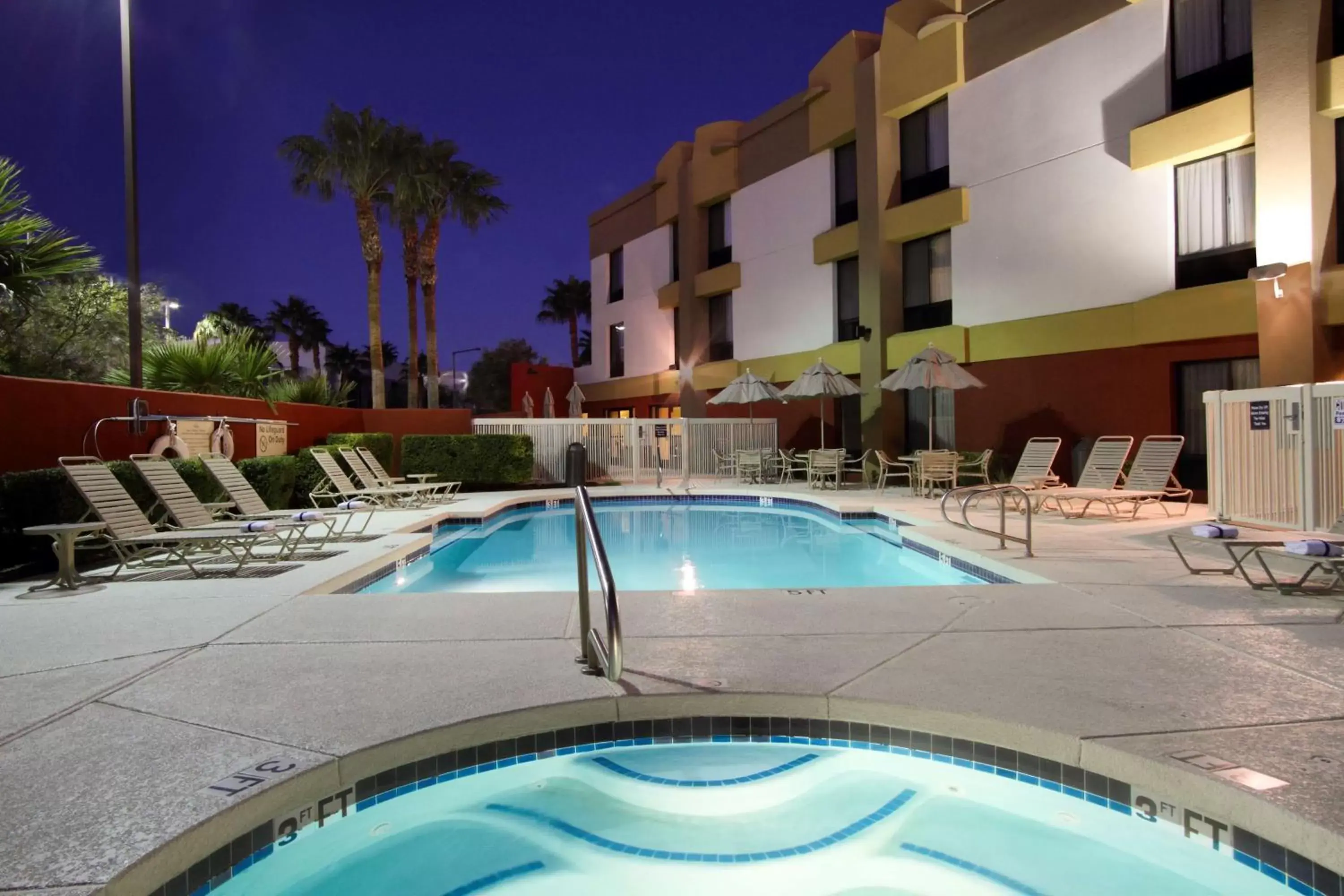 Pool view, Swimming Pool in Hampton Inn Las Vegas/Summerlin
