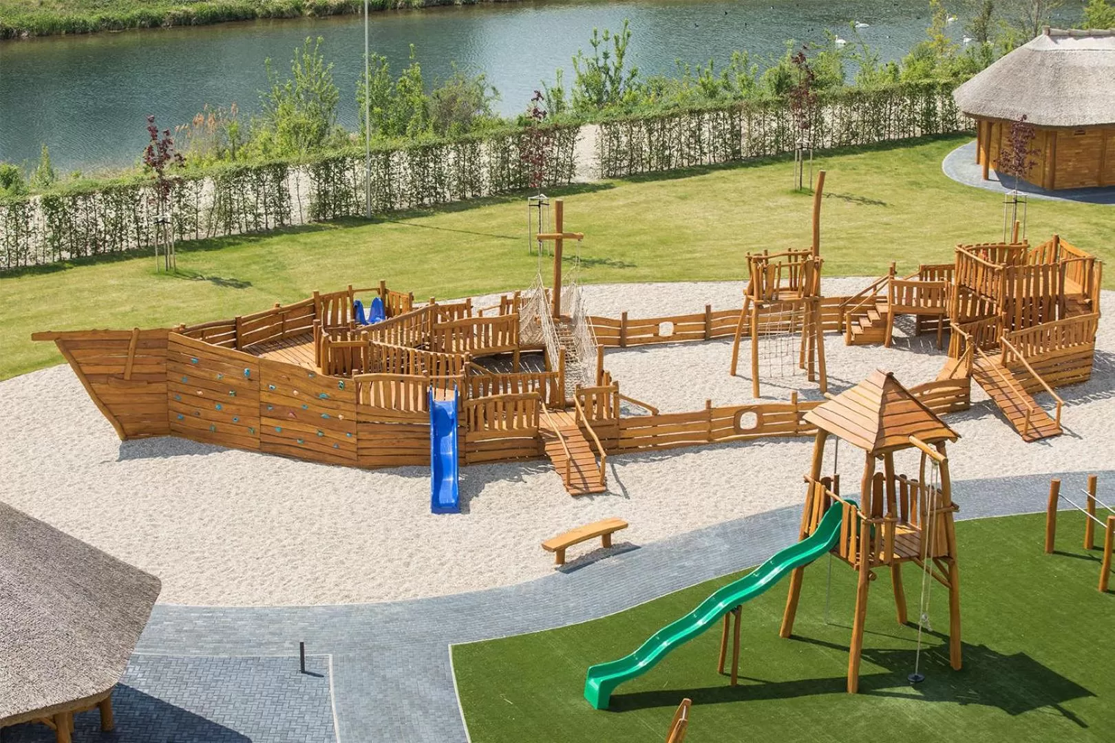 Children play ground in X-BIONIC Hotel