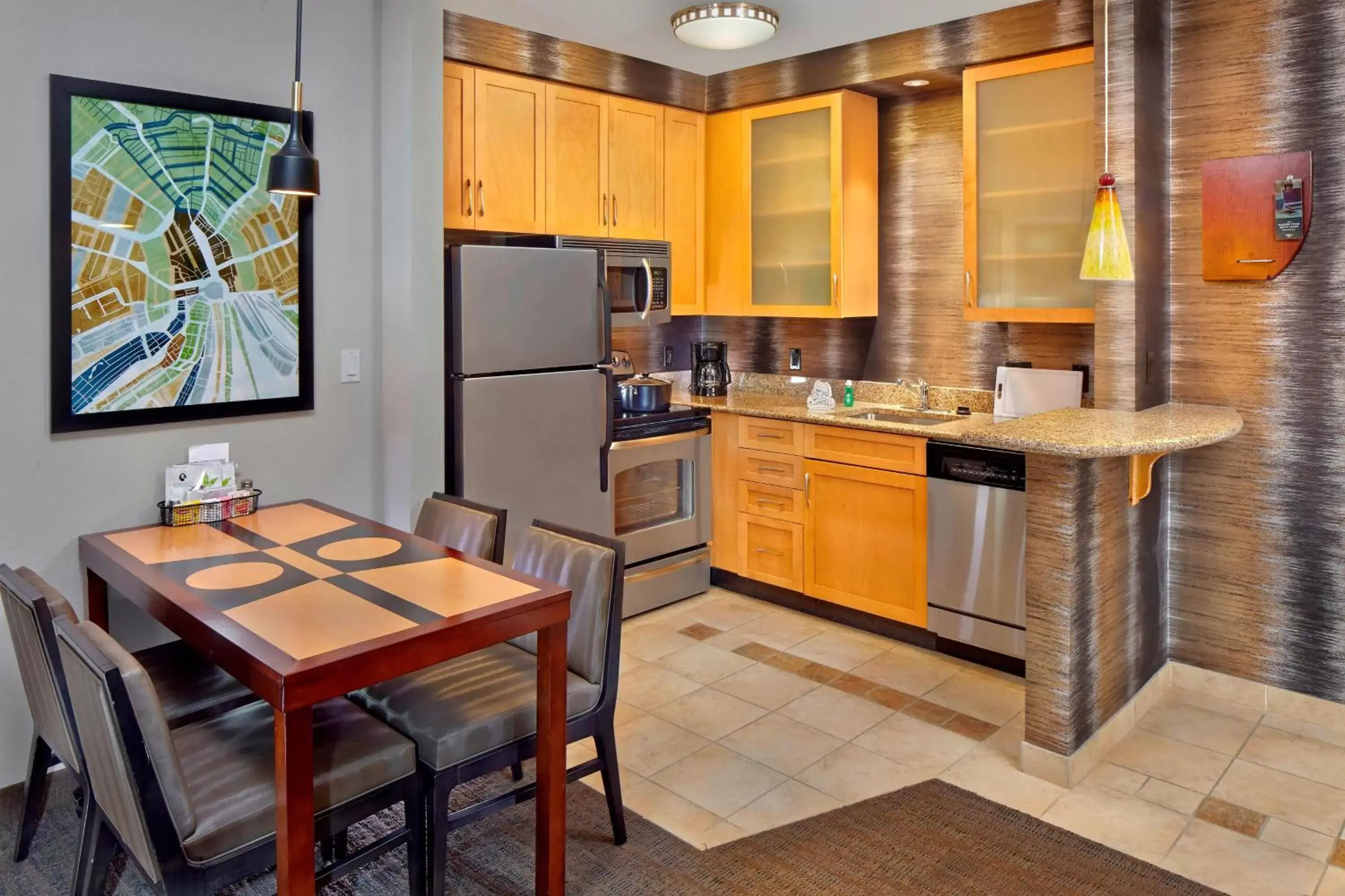 Kitchen or kitchenette, Kitchen/Kitchenette in Residence Inn Orlando Lake Mary