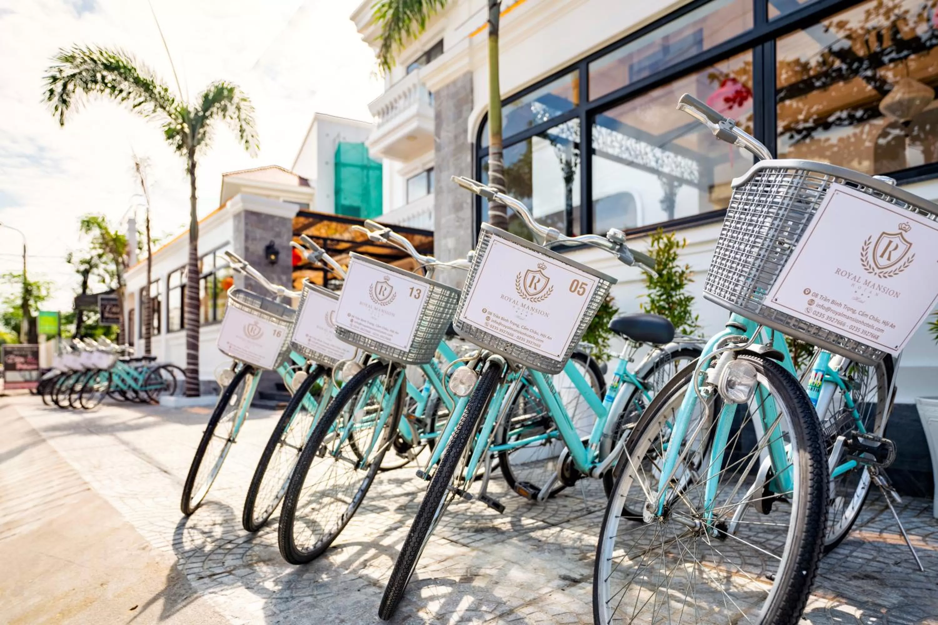 Cycling in Royal Mansion Boutique Hoi An
