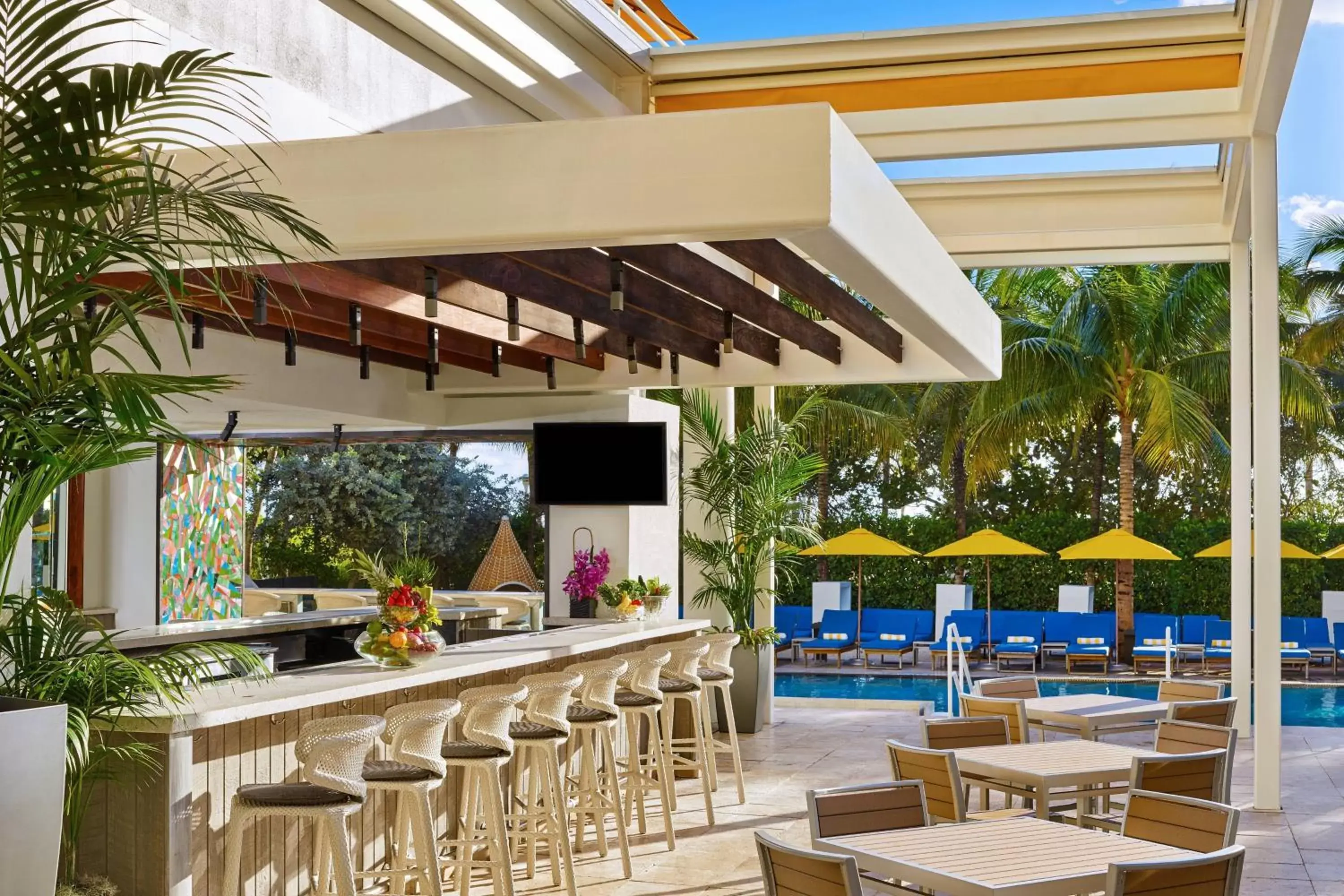 Restaurant/places to eat, Swimming Pool in Royal Palm South Beach Miami, a Tribute Portfolio Resort