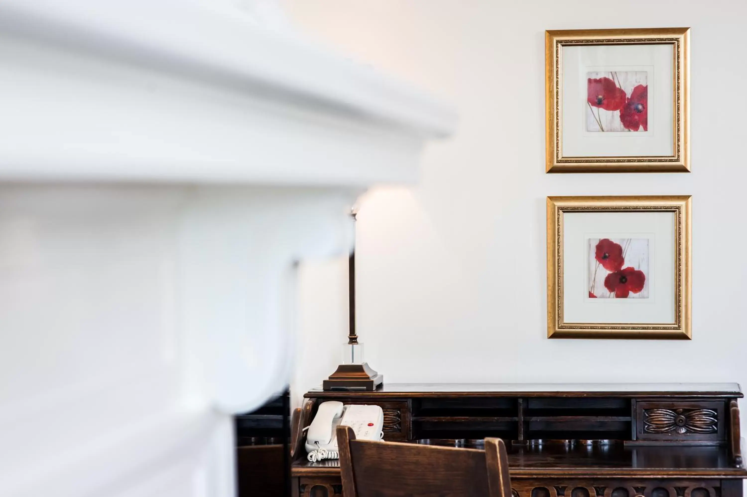 Seating area in The Inn at the Union Club of British Columbia