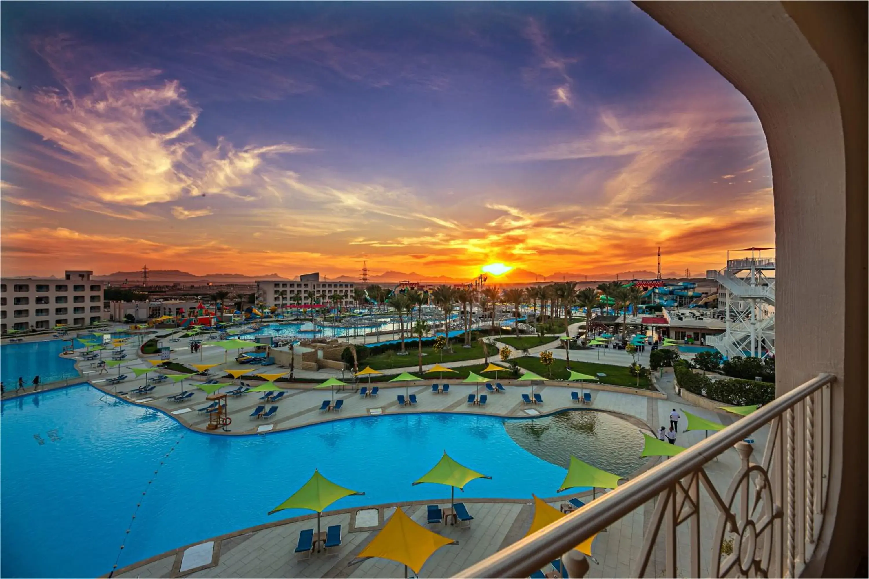 Swimming pool, Pool View in Titanic Resort Aqua Park