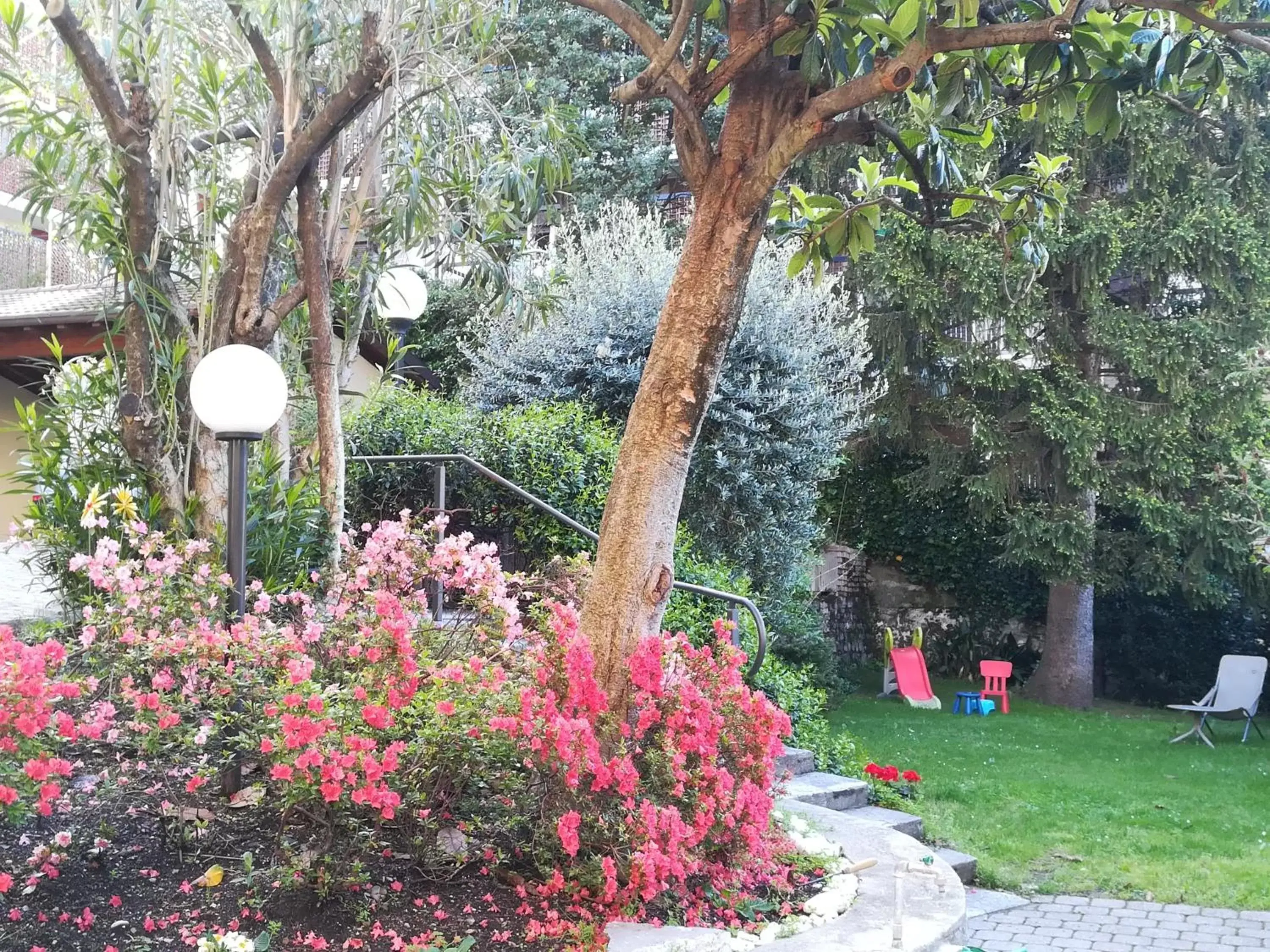 Garden in Hotel Quarcino