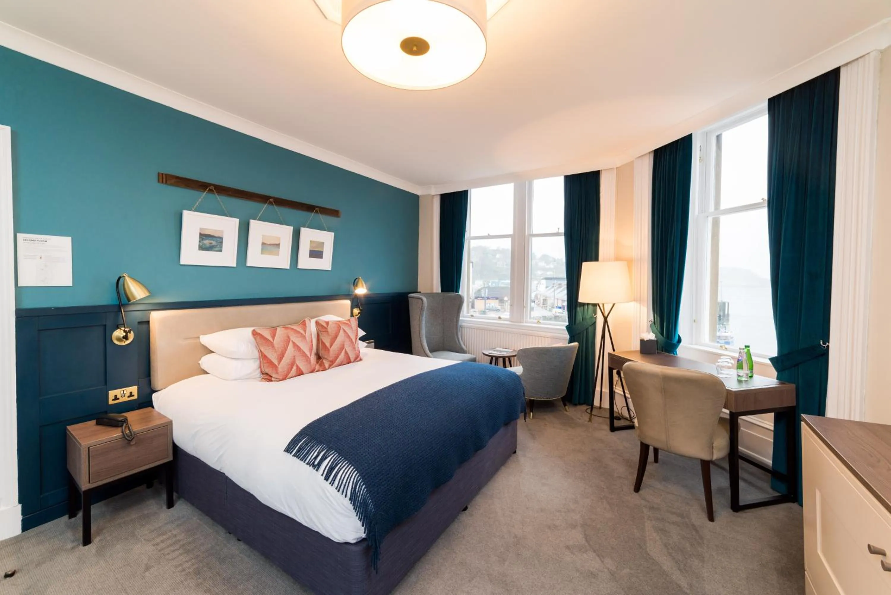 Bed in The Perle Oban Hotel & Spa