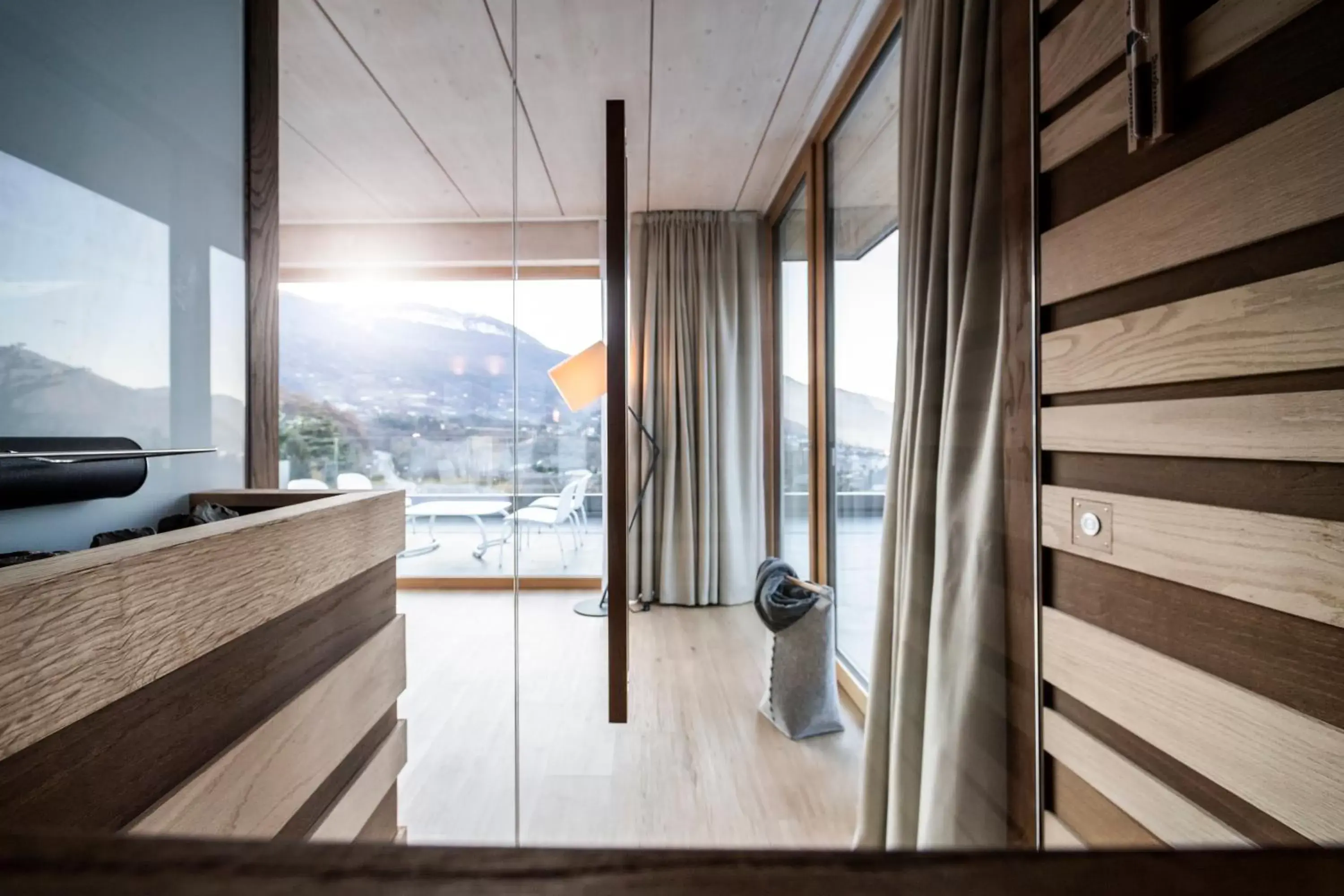 Sauna, Mountain View in Be Place