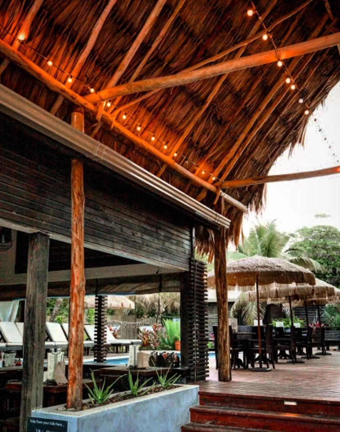 Patio in PUR Boutique Cabanas, Adults Only