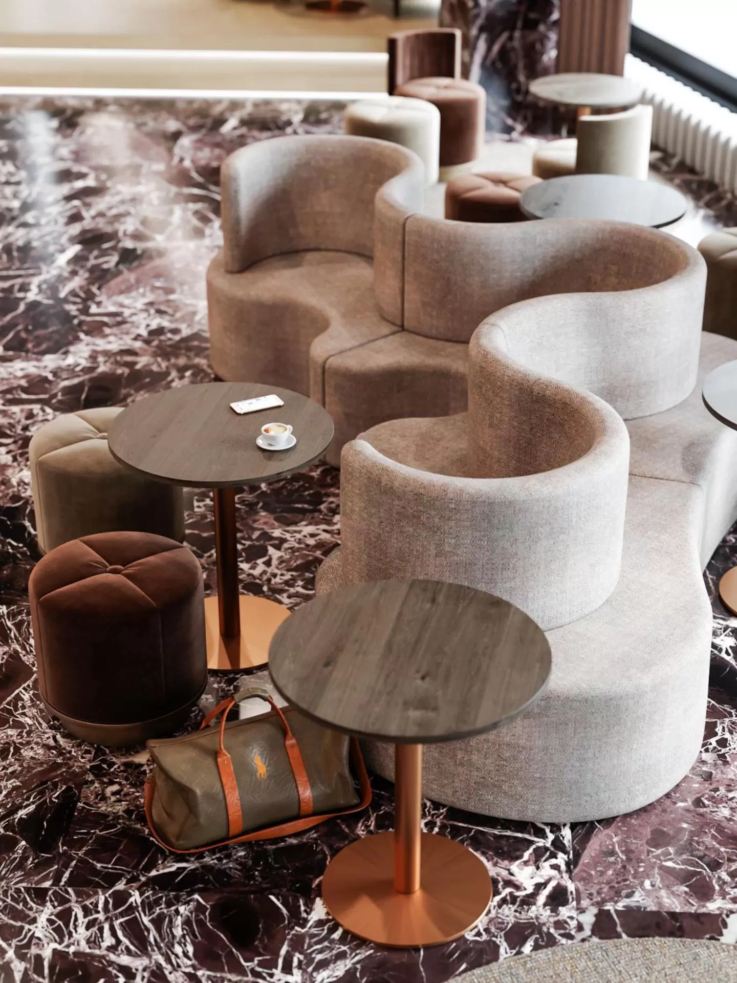 Lobby or reception in Hotel Walhalla