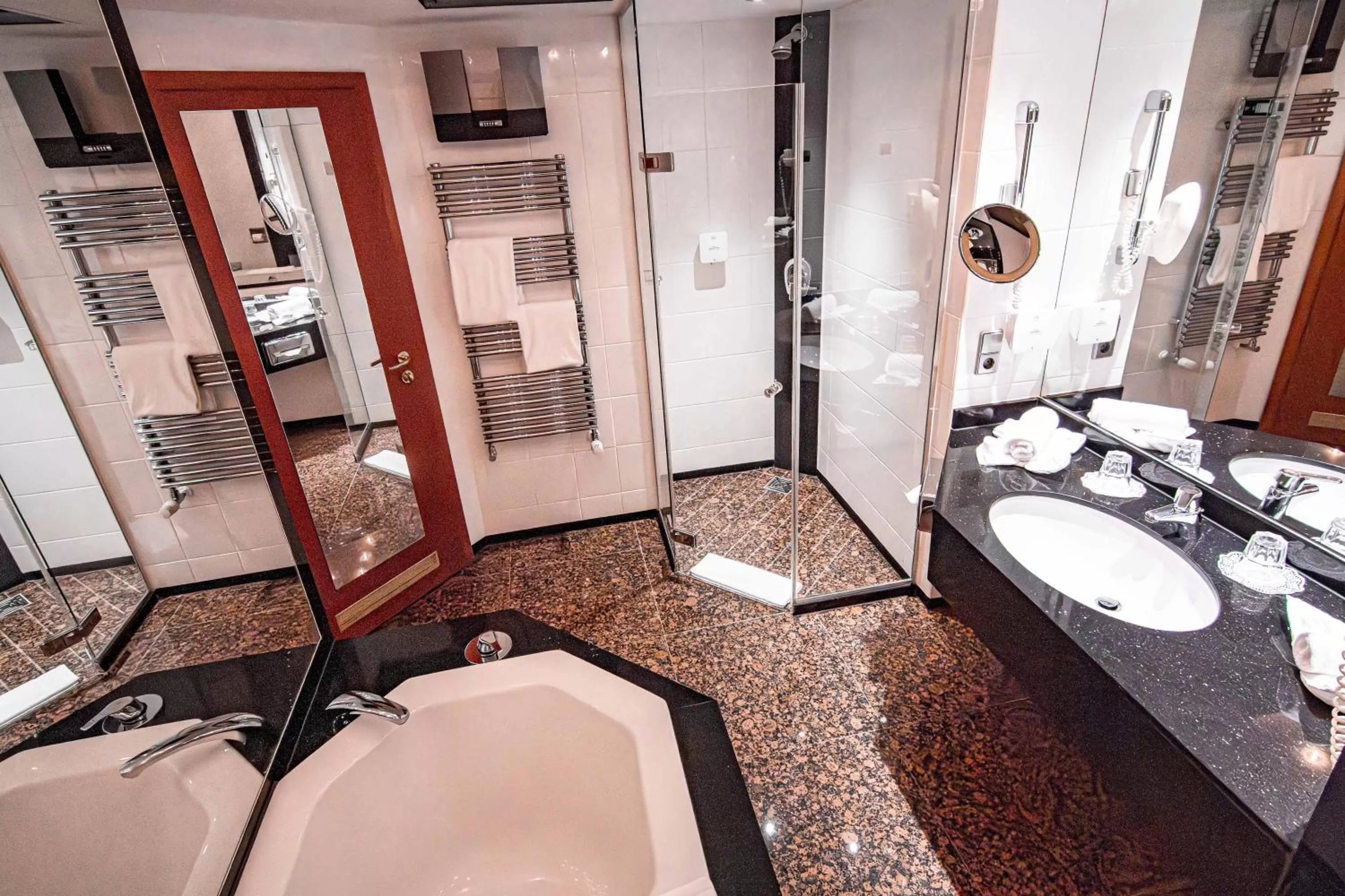 Bathroom, Bed in Müggelseeperle