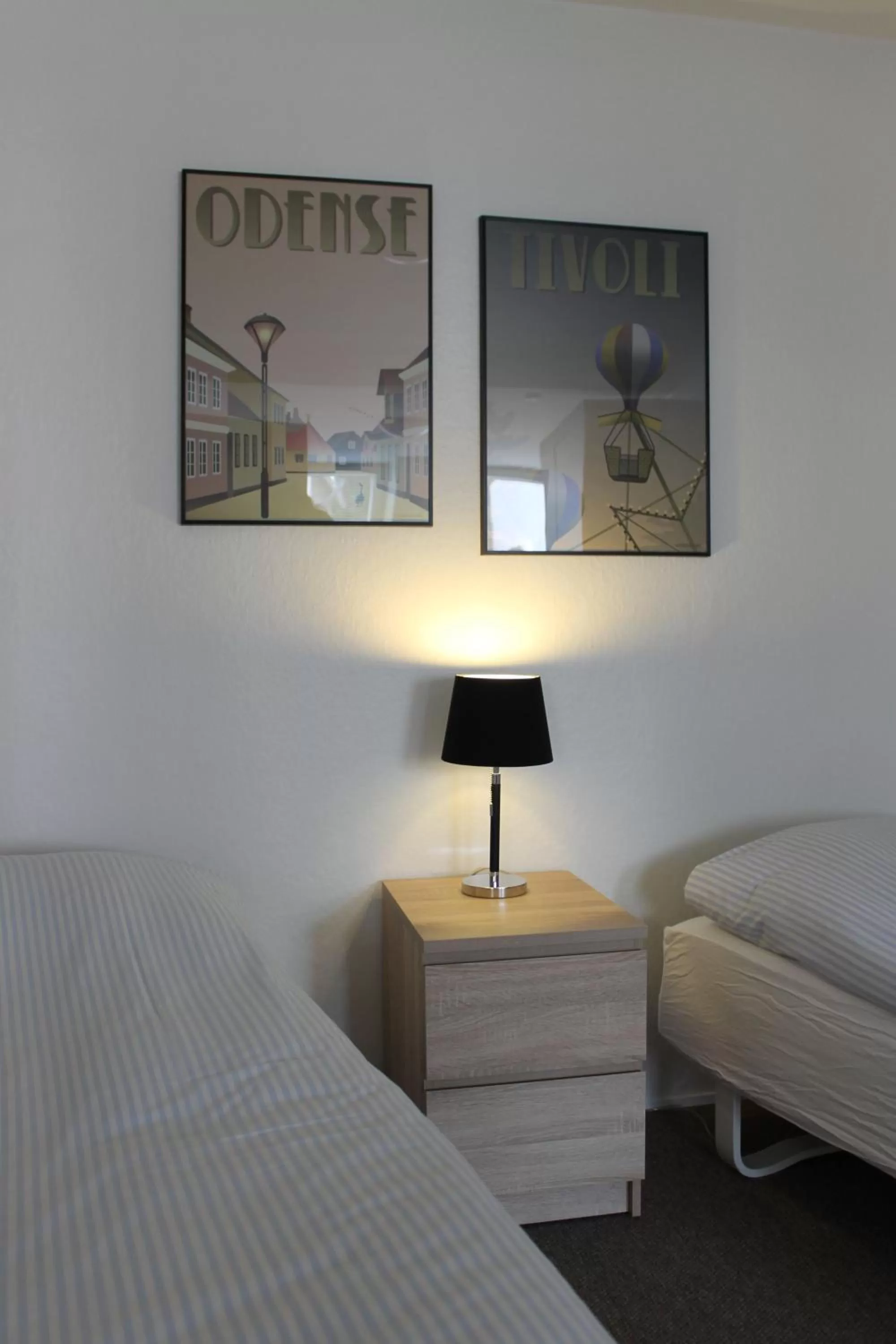 Bed in Amalie Bed and Breakfast & Apartments