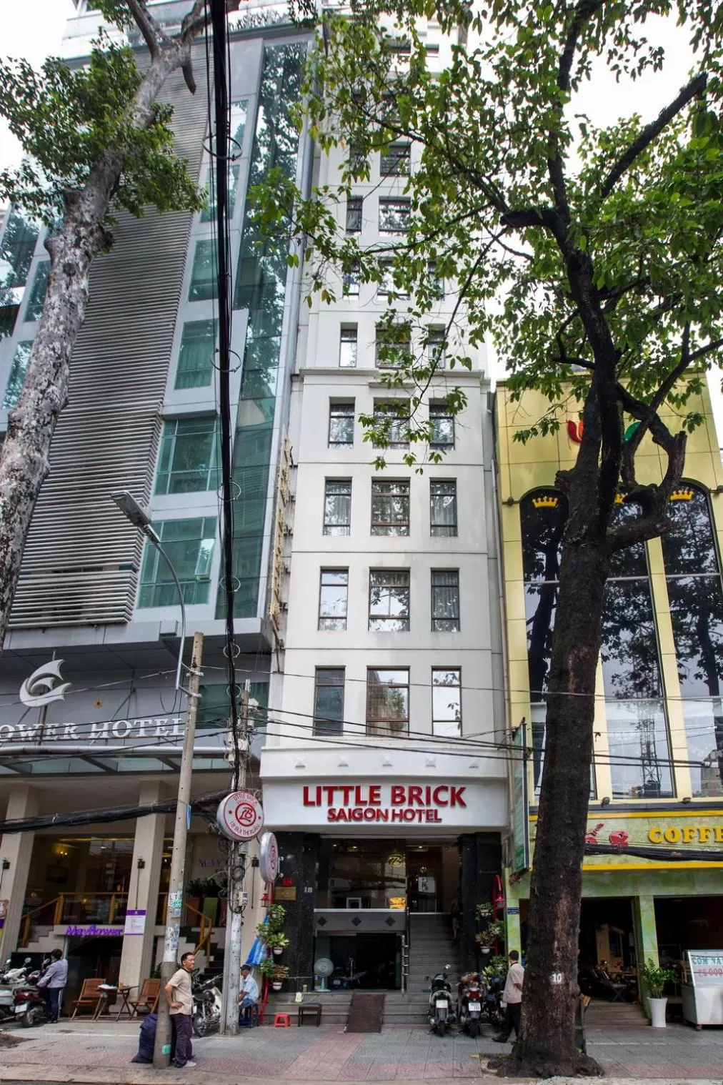 Property logo or sign in Little Brick Saigon Hotel