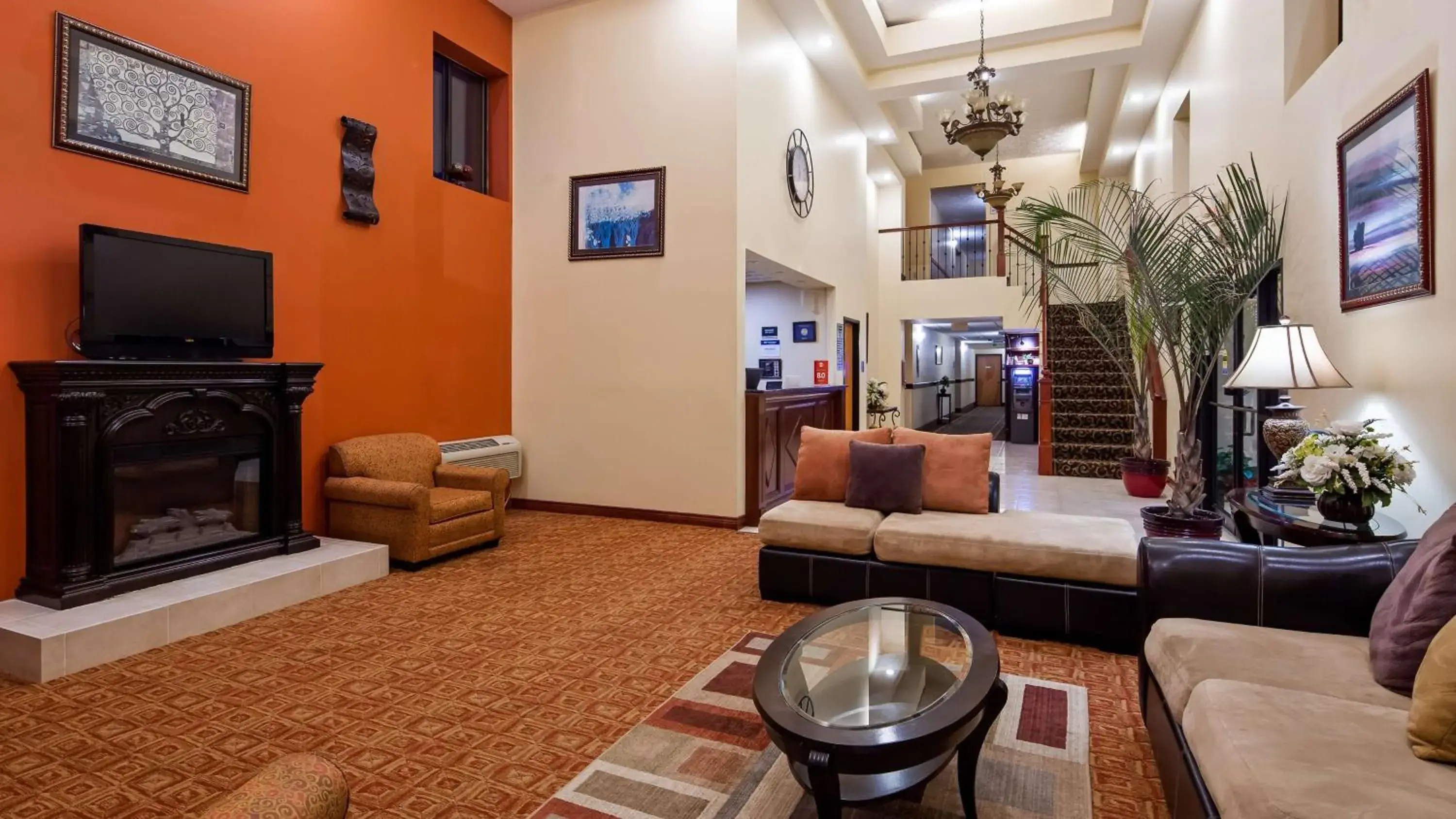 Lobby or reception, Seating Area in Hotel Lincoln Inn