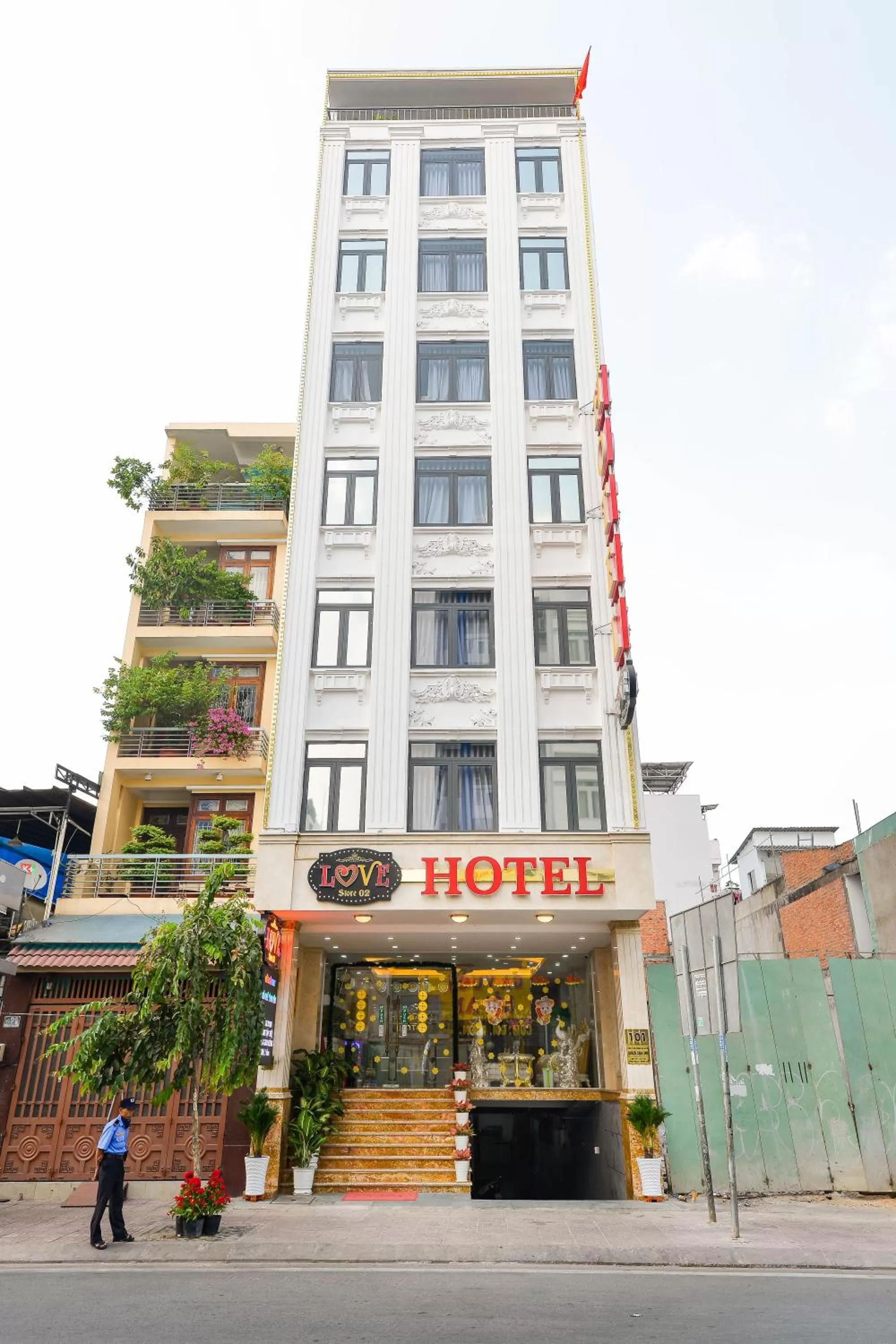 Property building in Love Hotel Airport