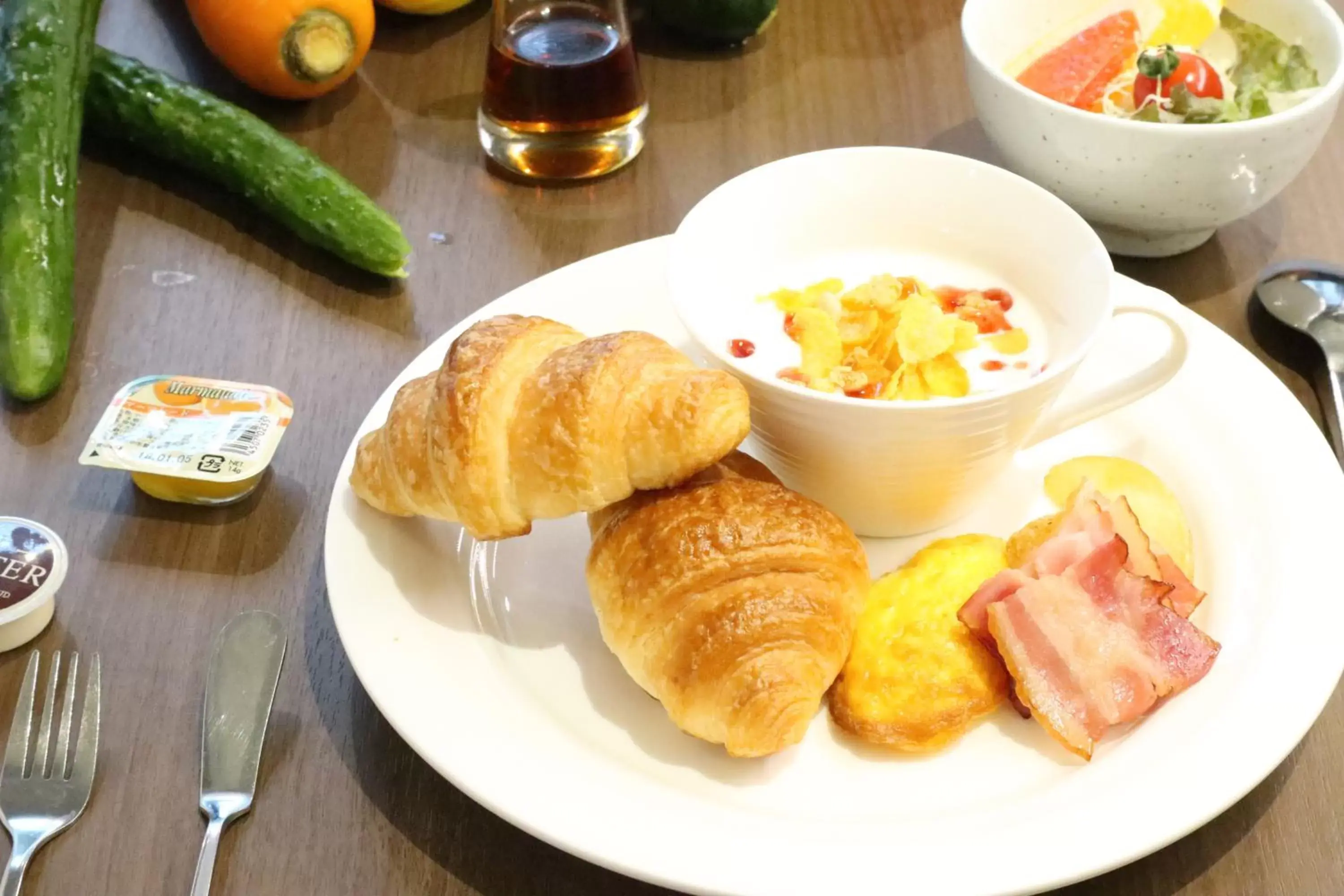 Buffet breakfast in Hotel Nets Sapporo