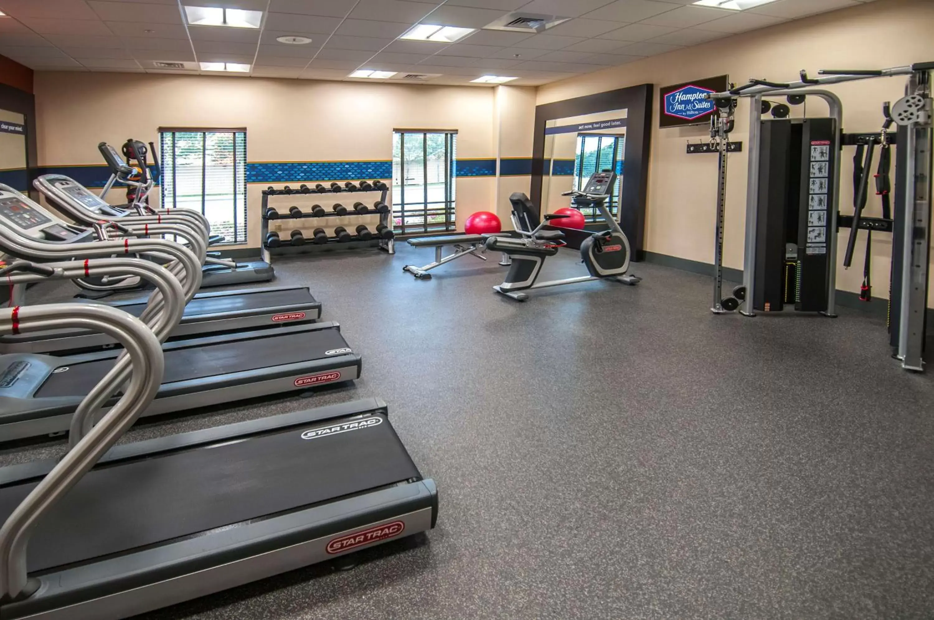 Fitness centre/facilities, Fitness Center/Facilities in Hampton Inn & Suites Pensacola/I-10 Pine Forest Road