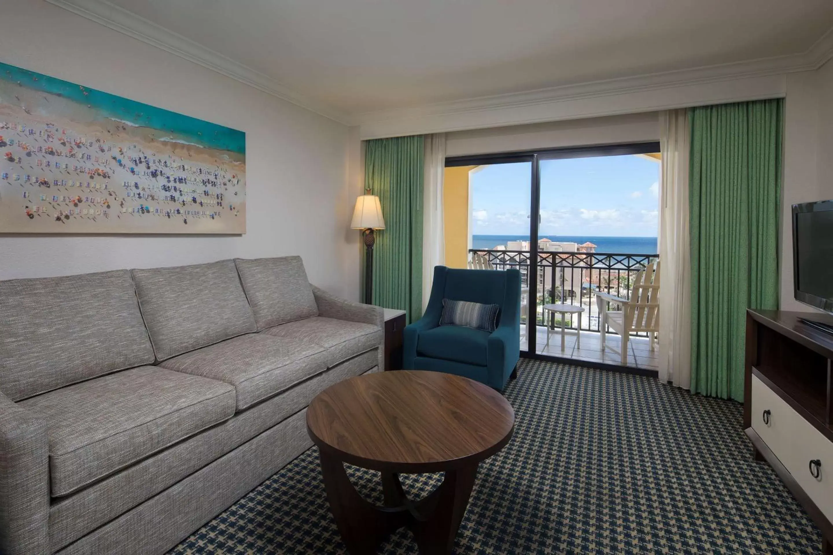 View (from property/room), Seating Area in The Atlantic Suites on the Ave