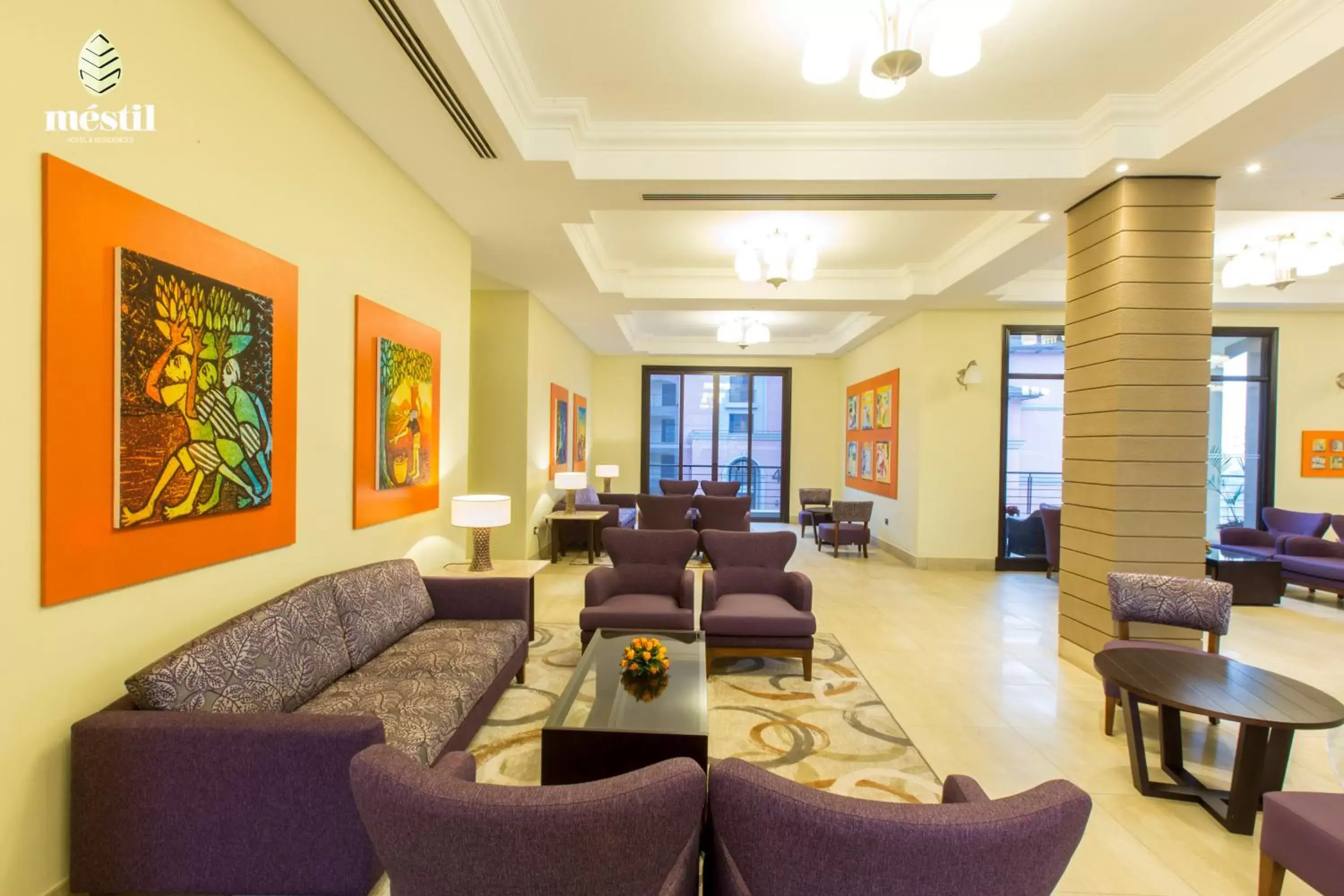 Lobby or reception in Mestil Hotel & Residences