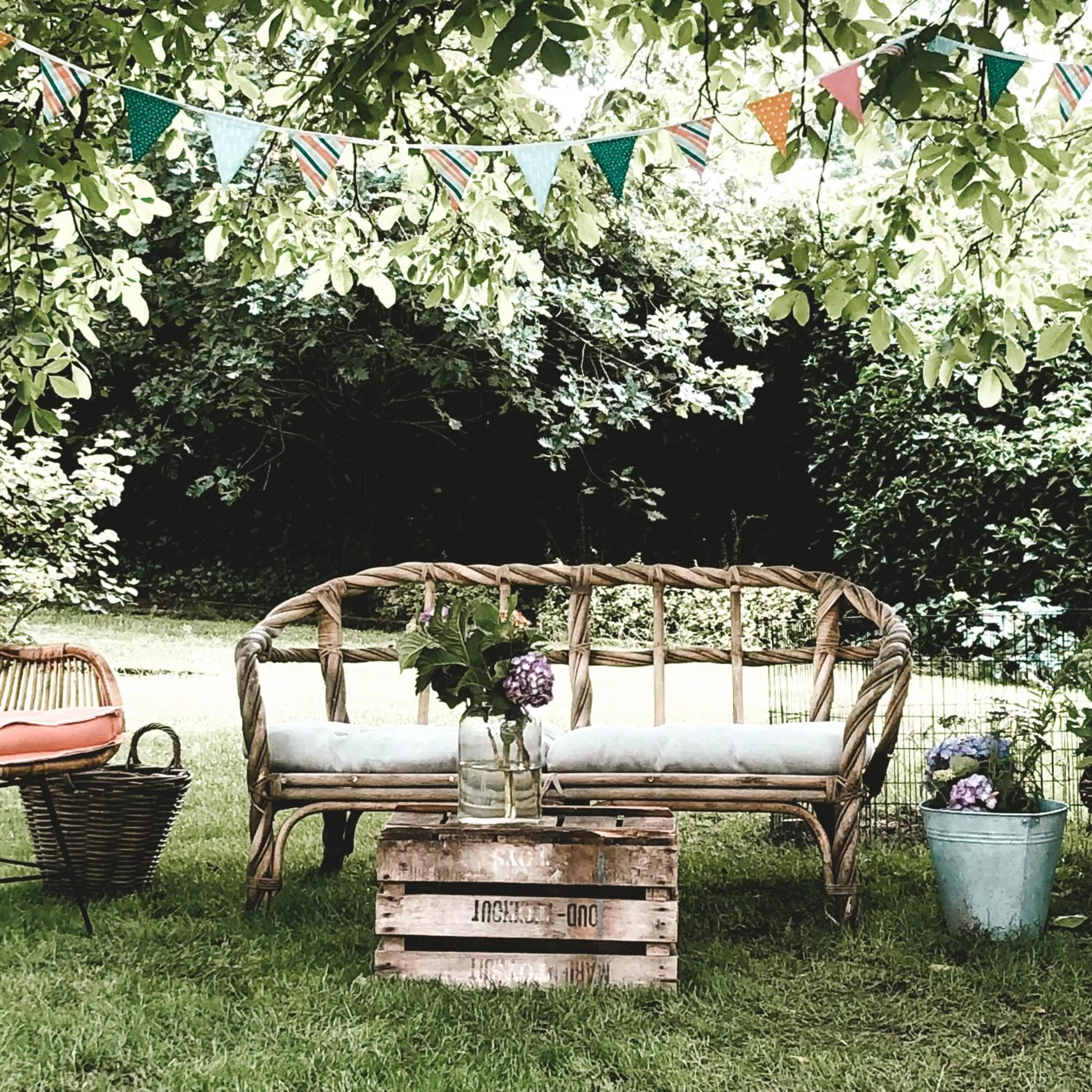 Garden in Bed & Breakfast Neeltje Soet