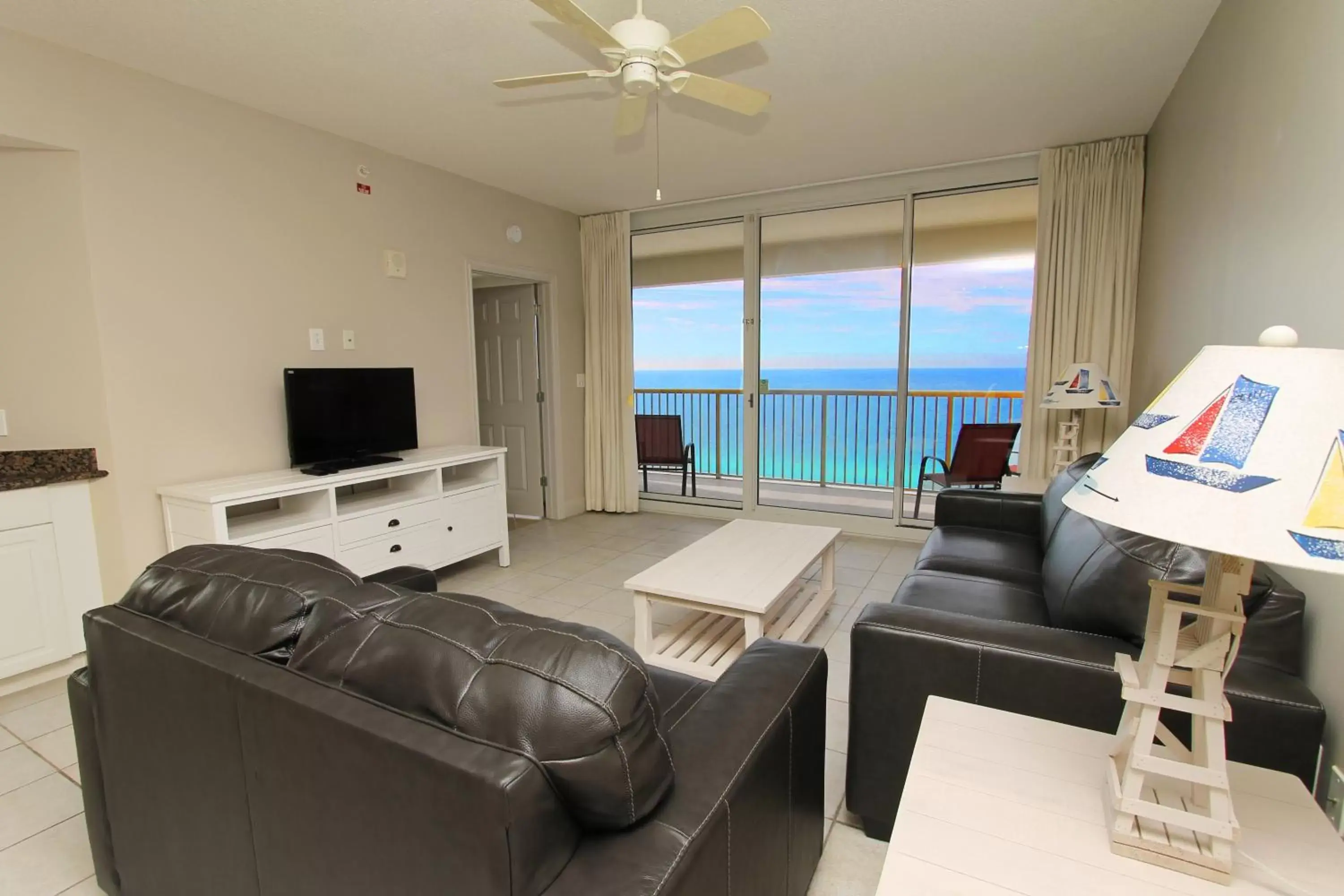 Living room, Seating Area in Majestic Beach Resort, Panama City Beach, Fl