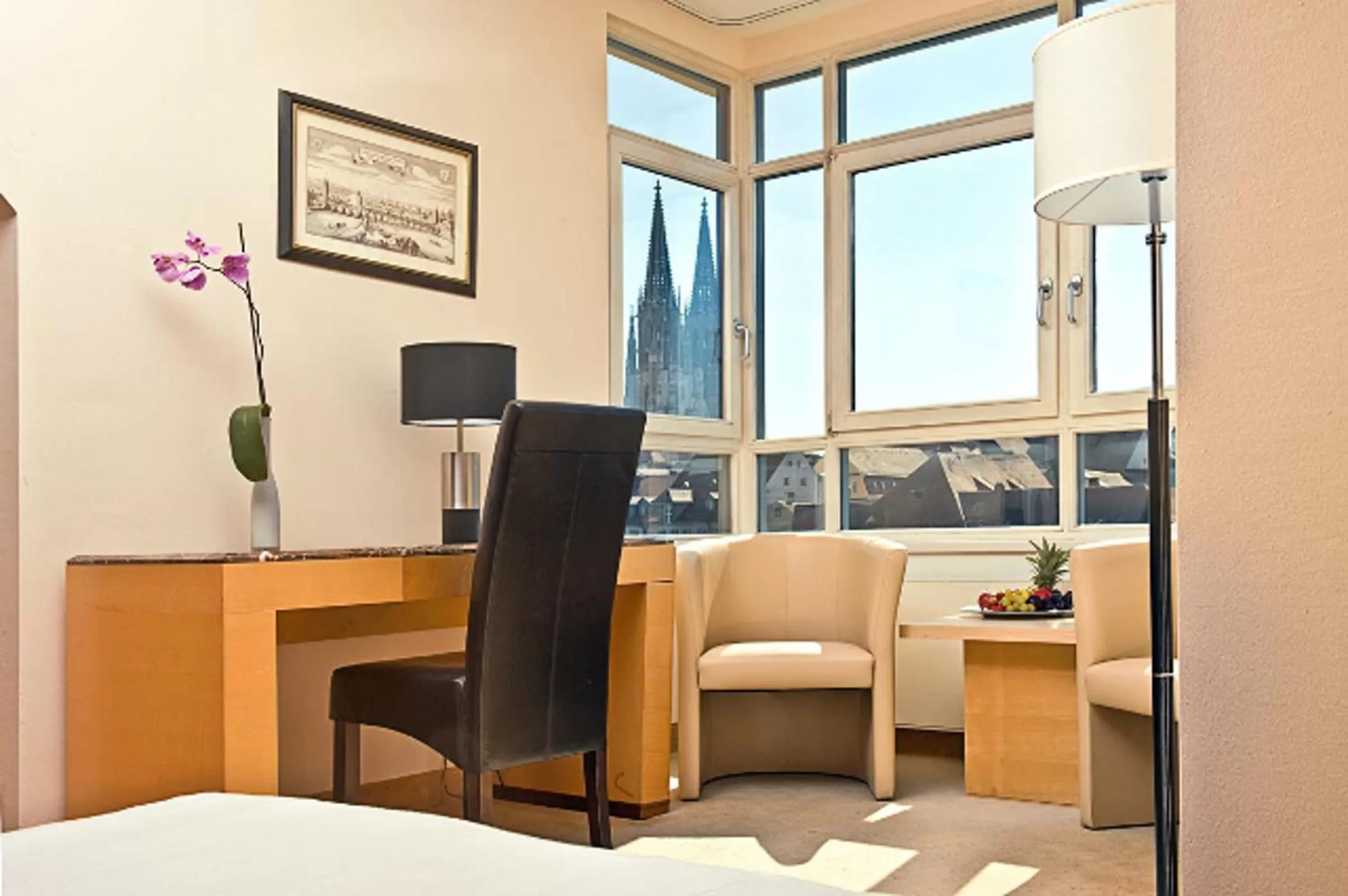 Photo of the whole room, Bed in SORAT Insel-Hotel Regensburg