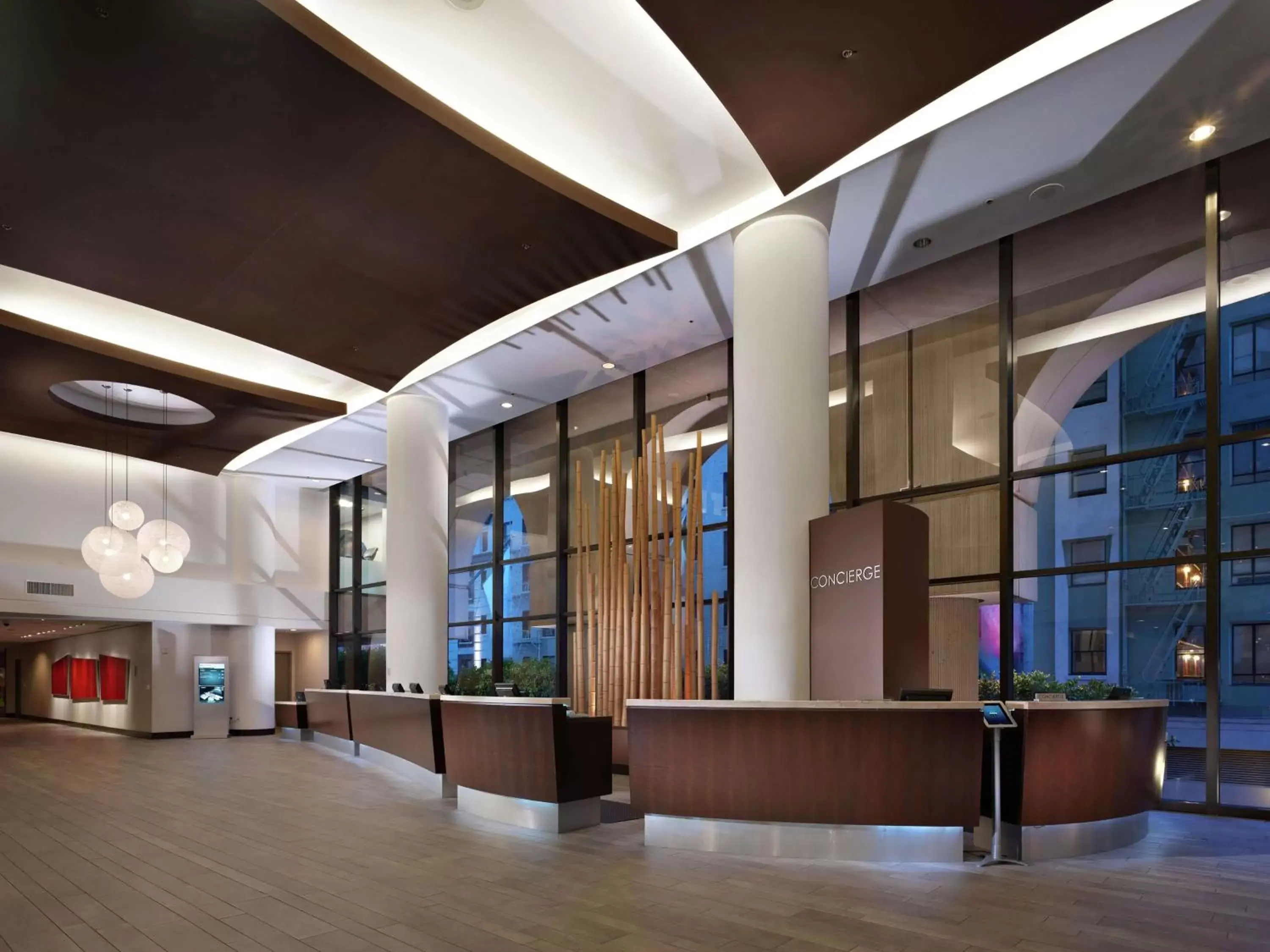 Lobby or reception in Hilton Parc 55 San Francisco Union Square Lobby or reception in Hilton Parc 55 San Francisco Union Square