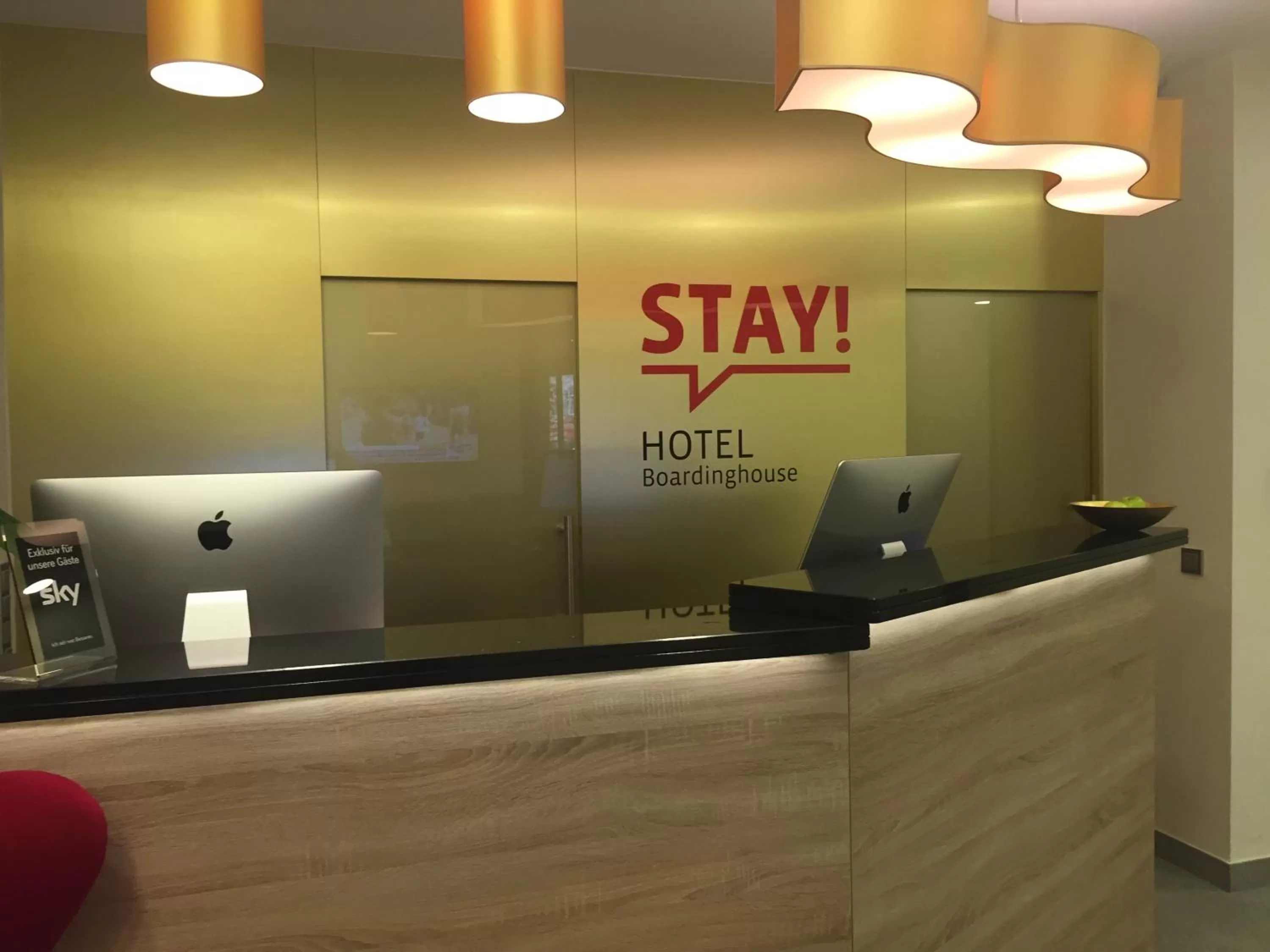 Lobby or reception in Stay! Hotel Boardinghouse