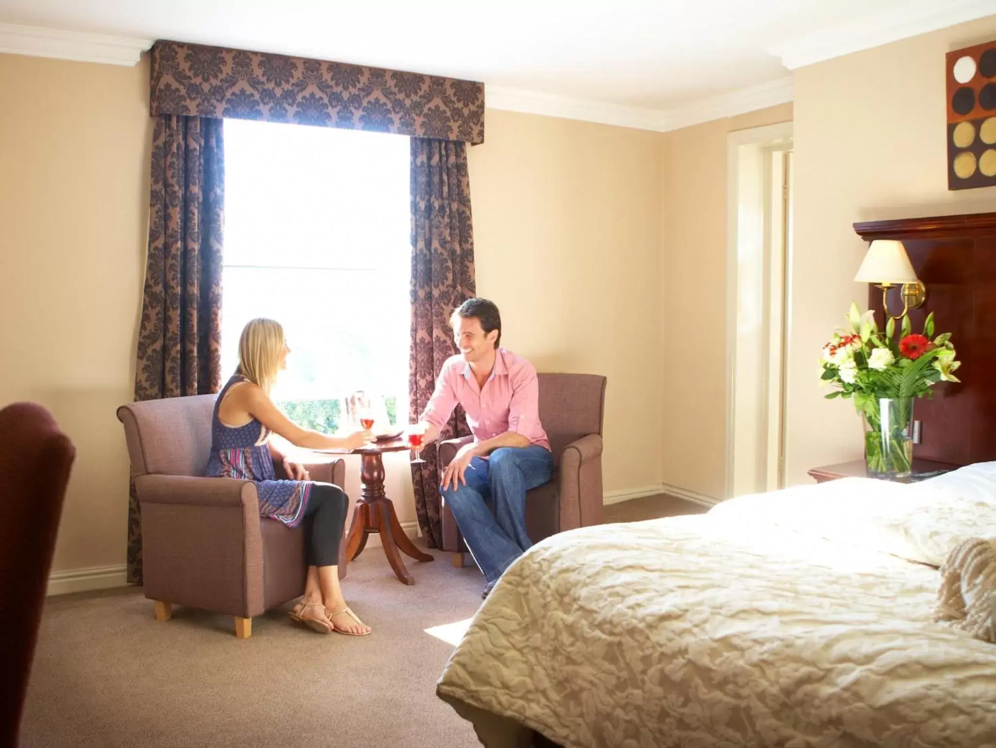 People in Crown Spa Hotel Scarborough by Compass Hospitality