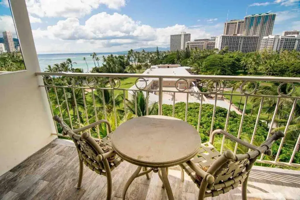 Balcony/Terrace in Waikiki Shore by Outrigger