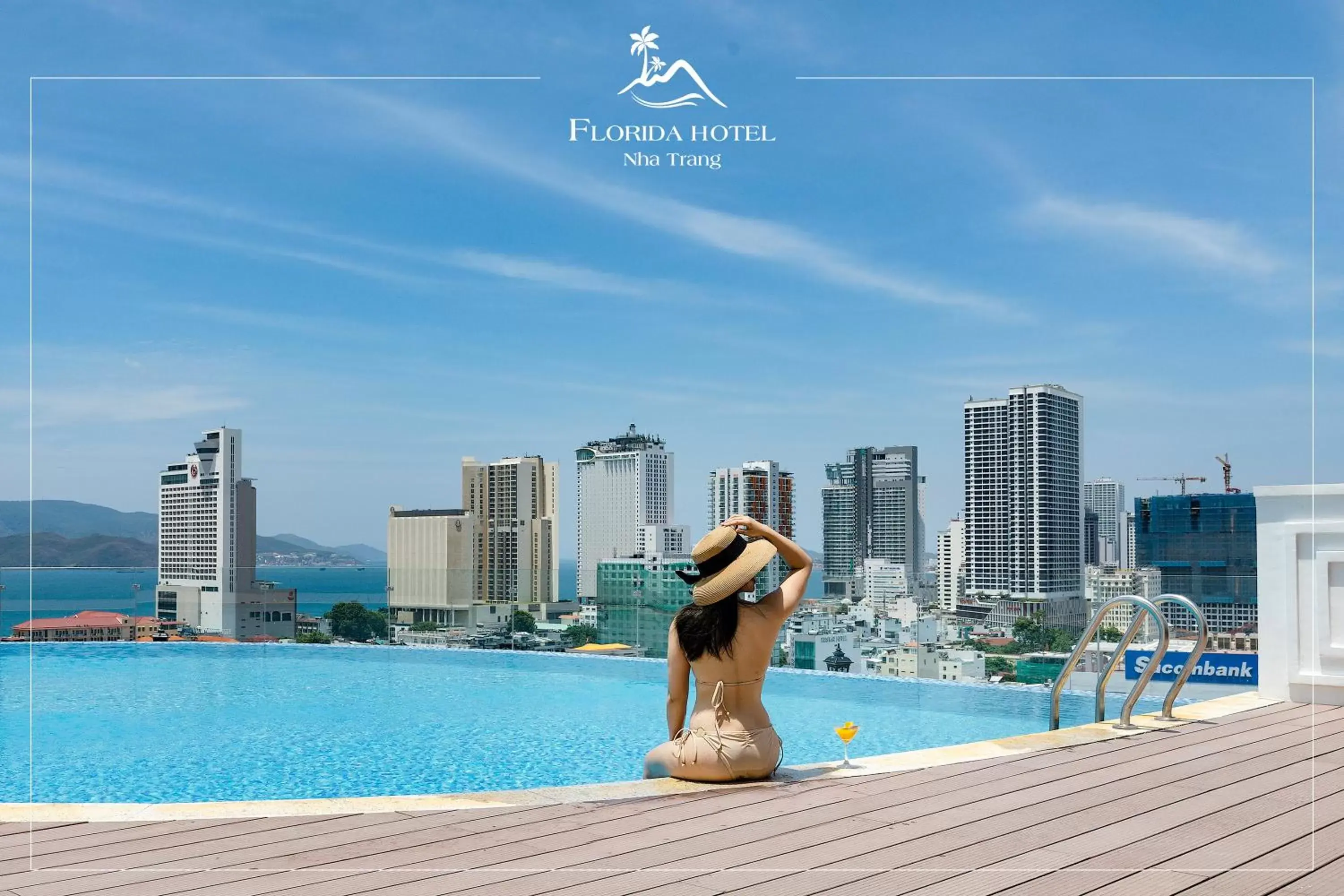Pool view, Swimming Pool in Florida Nha Trang Hotel