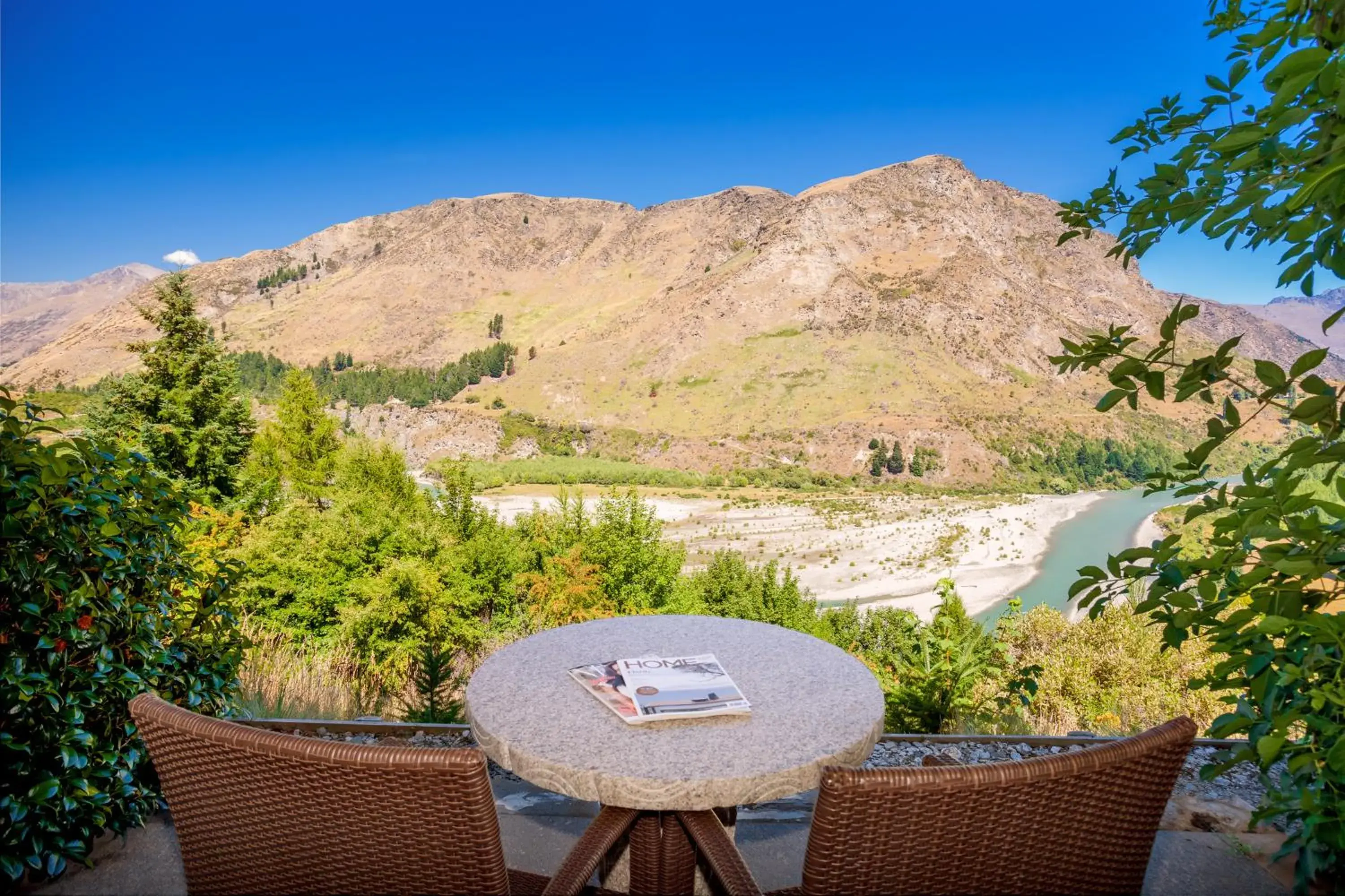 Patio in Nugget Point Hotel